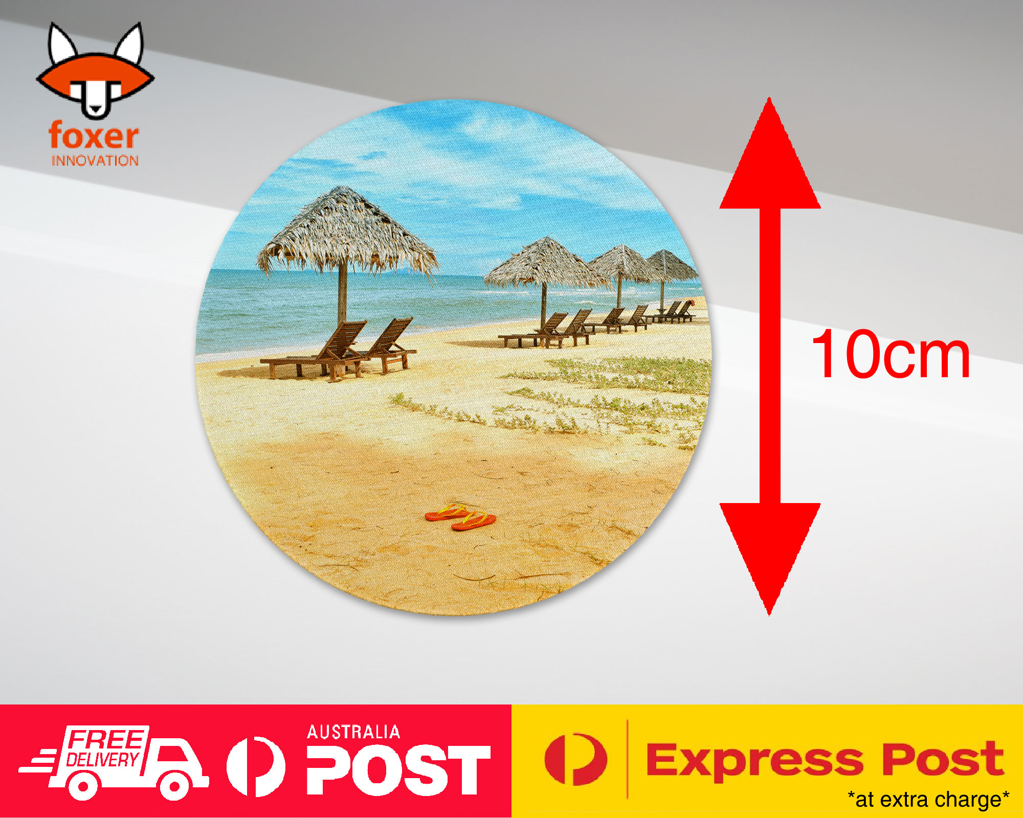 COASTER COFFEE DRINKING MAT|BEAUTIFUL BEACH SUMMER RELAX