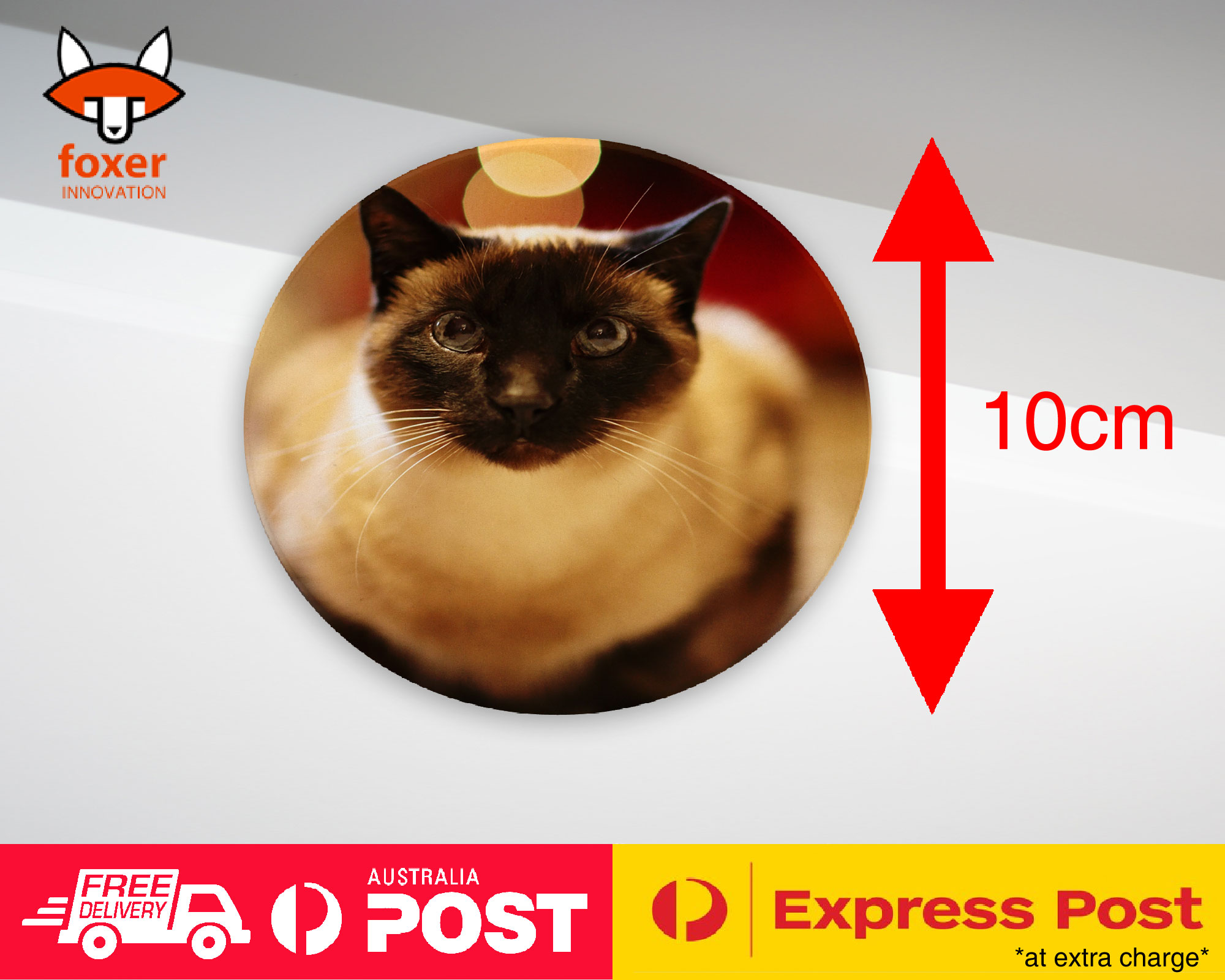 COASTER COFFEE DRINKING MAT|CUTE SIAMESE CAT KITTEN #2