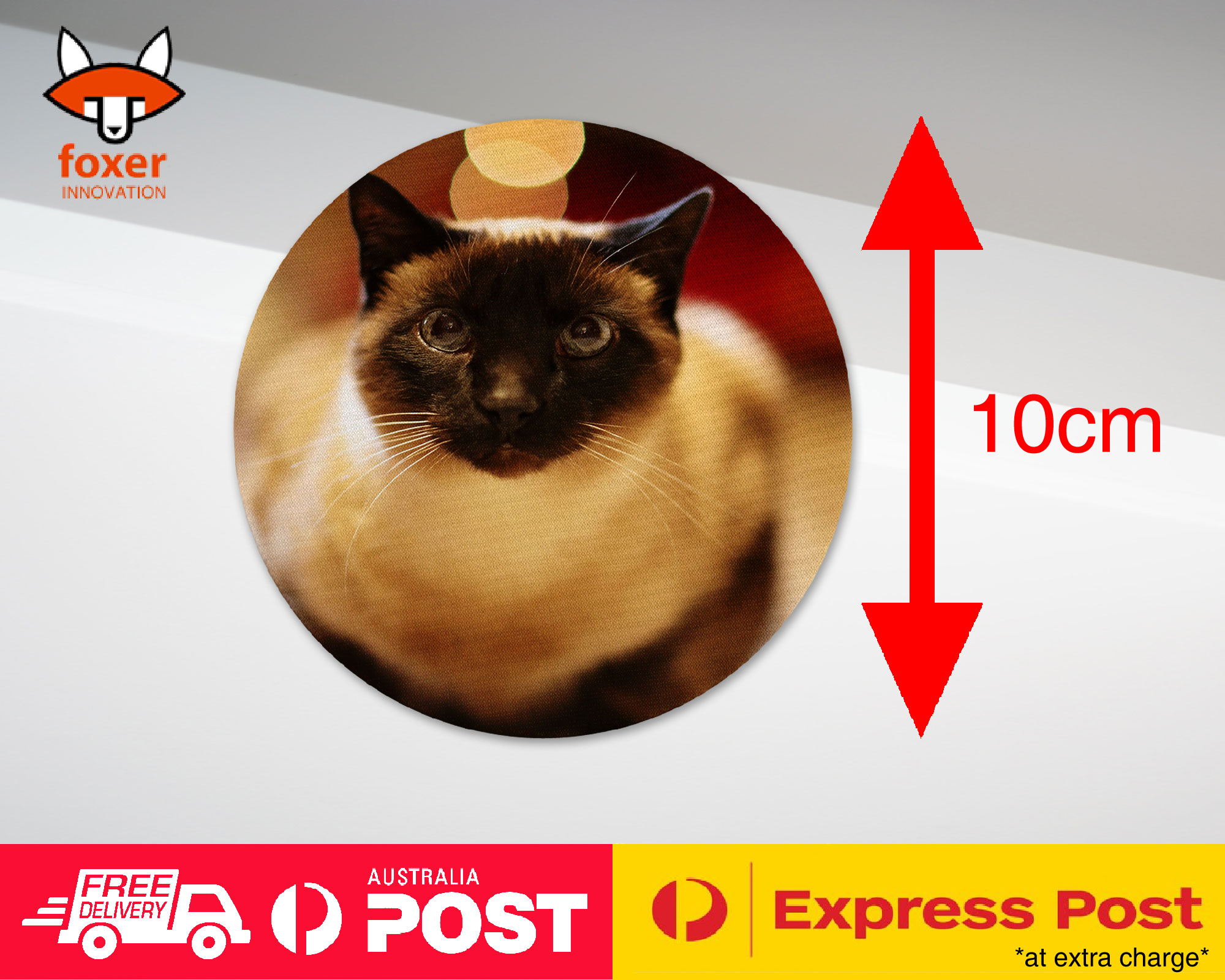 COASTER COFFEE DRINKING MAT|CUTE SIAMESE CAT KITTEN #2