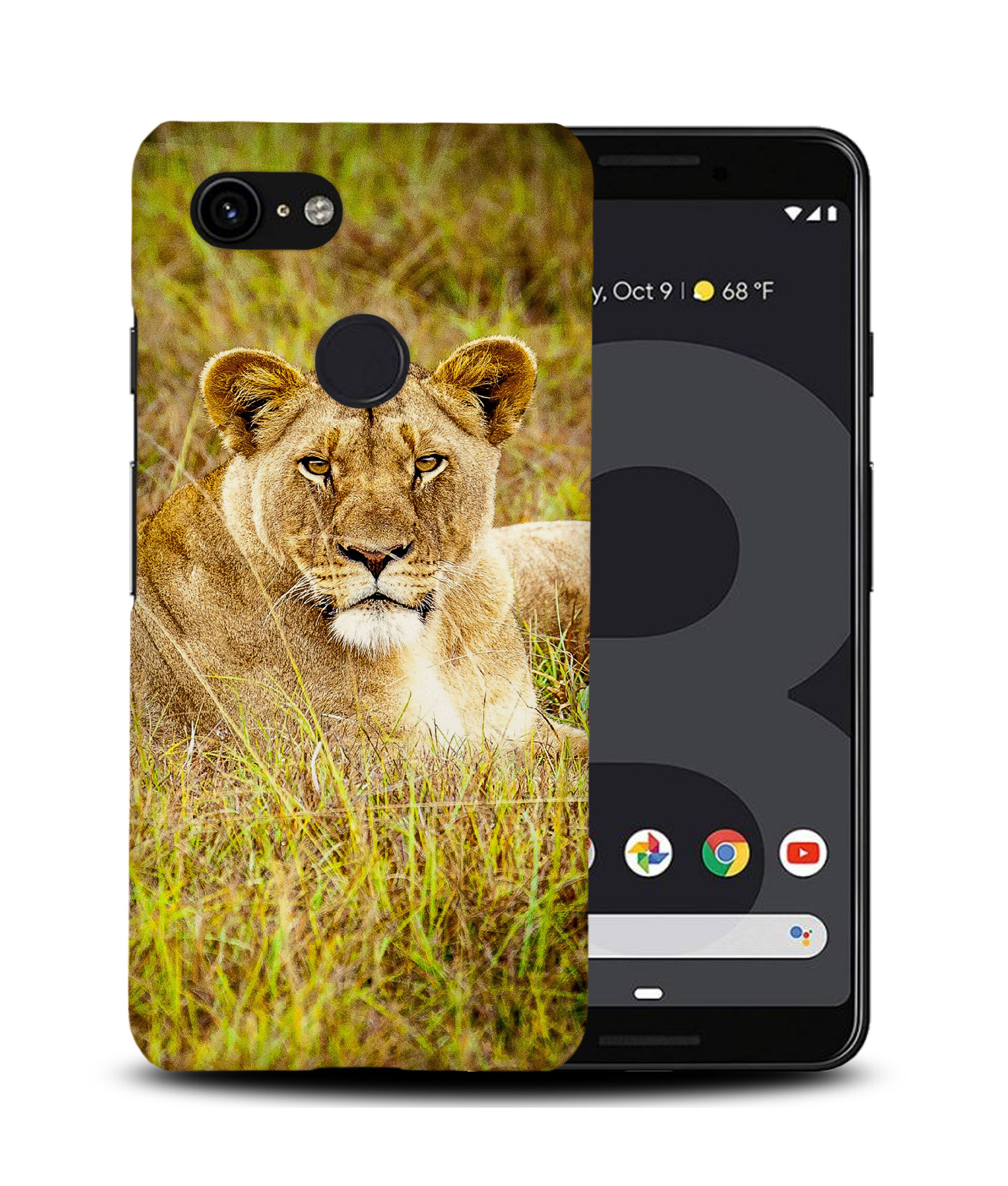 CASE COVER FOR GOOGLE PIXEL|AFRICAN LION RESTING ANIMAL - Foto 7 di 11