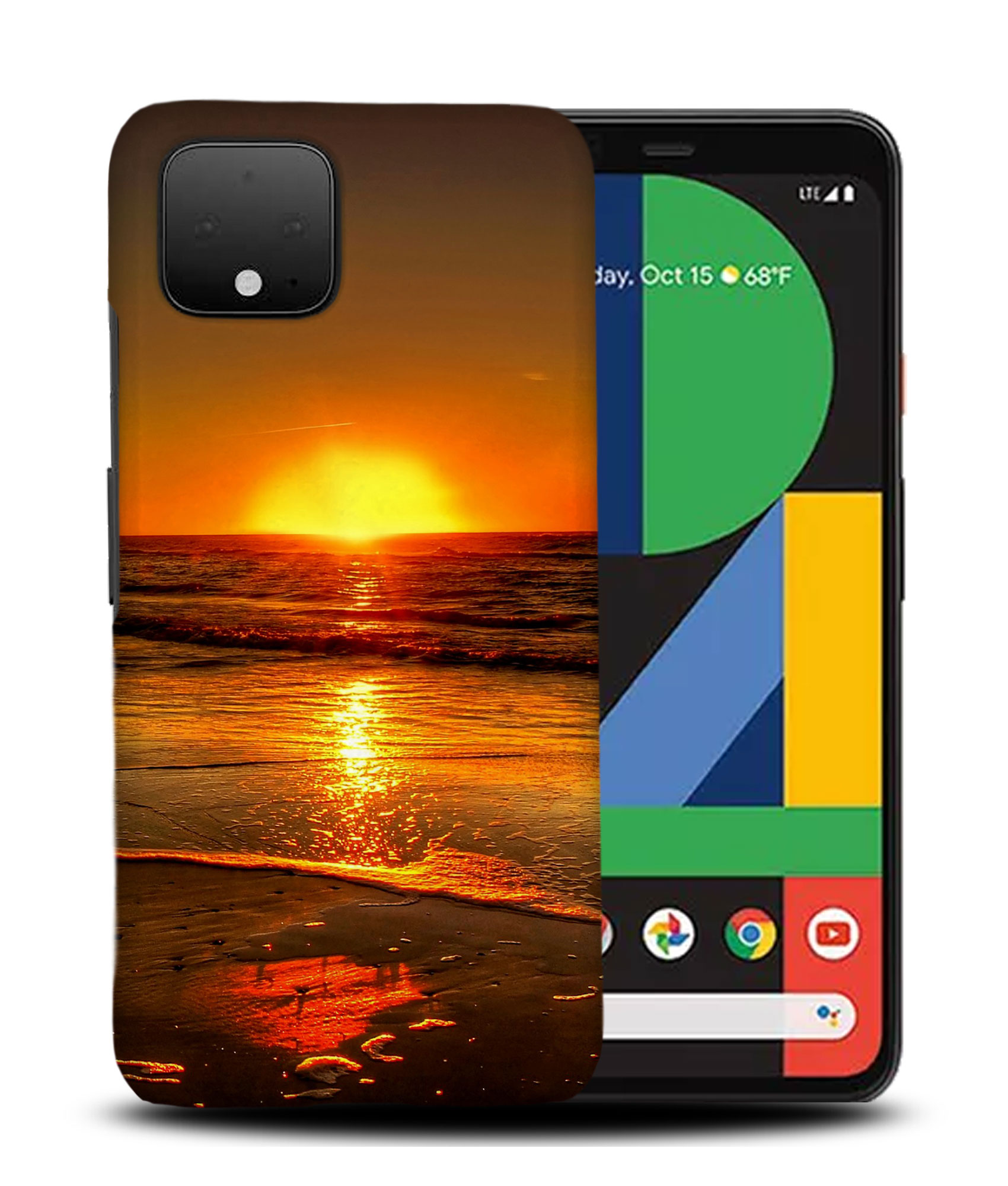 CASE COVER FOR GOOGLE PIXEL|SUNSET OVER THE BEACH OCEAN - 第 5/11 張圖片