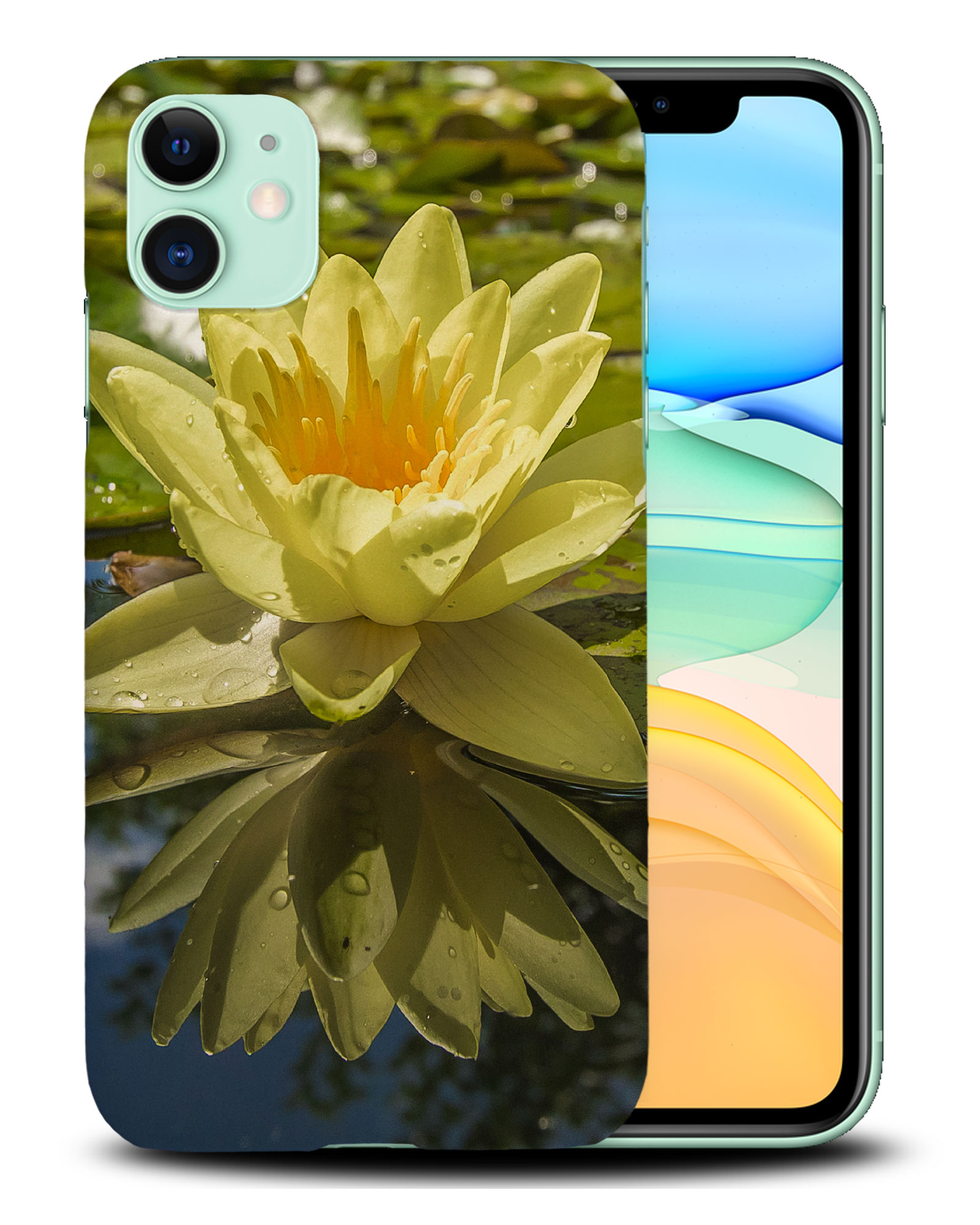 CASE COVER FOR APPLE IPHONE|CUTE FLOWERS ON LILY PAD - Picture 24 of 44