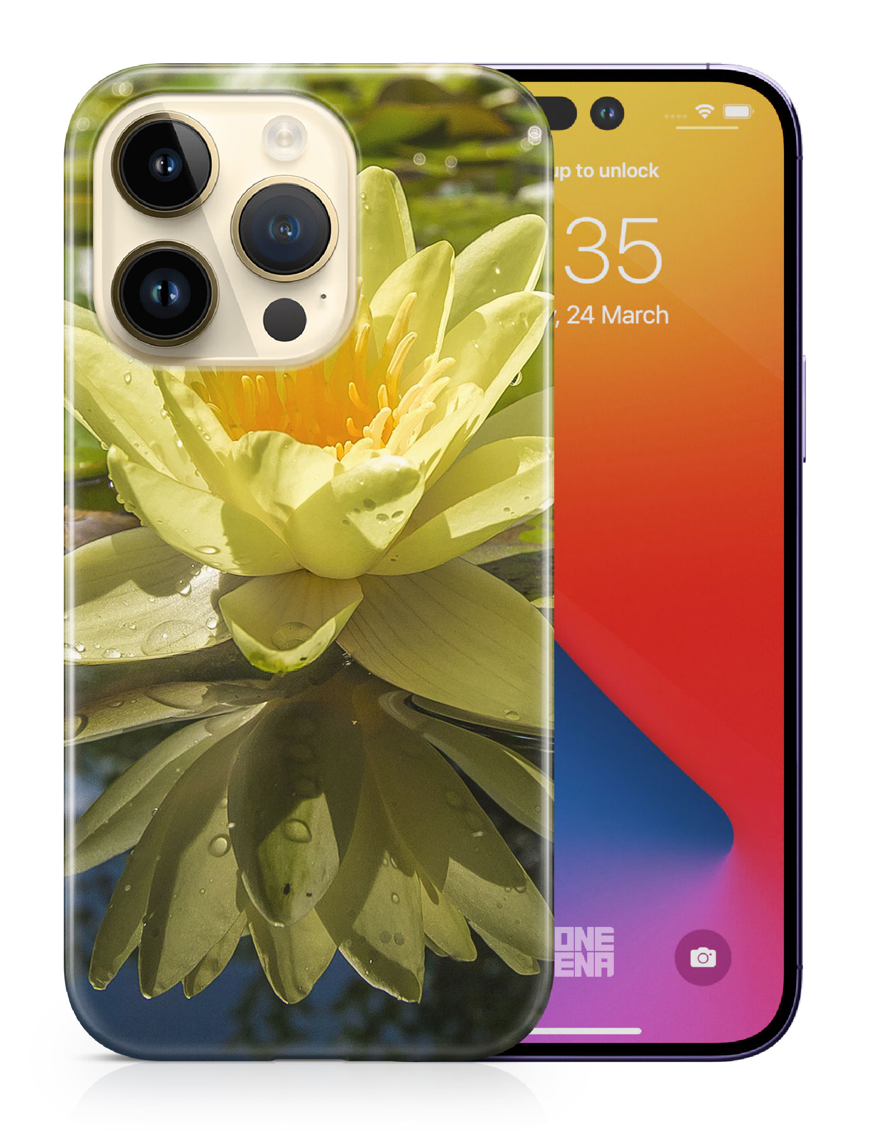 CASE COVER FOR APPLE IPHONE|CUTE FLOWERS ON LILY PAD - Picture 10 of 44