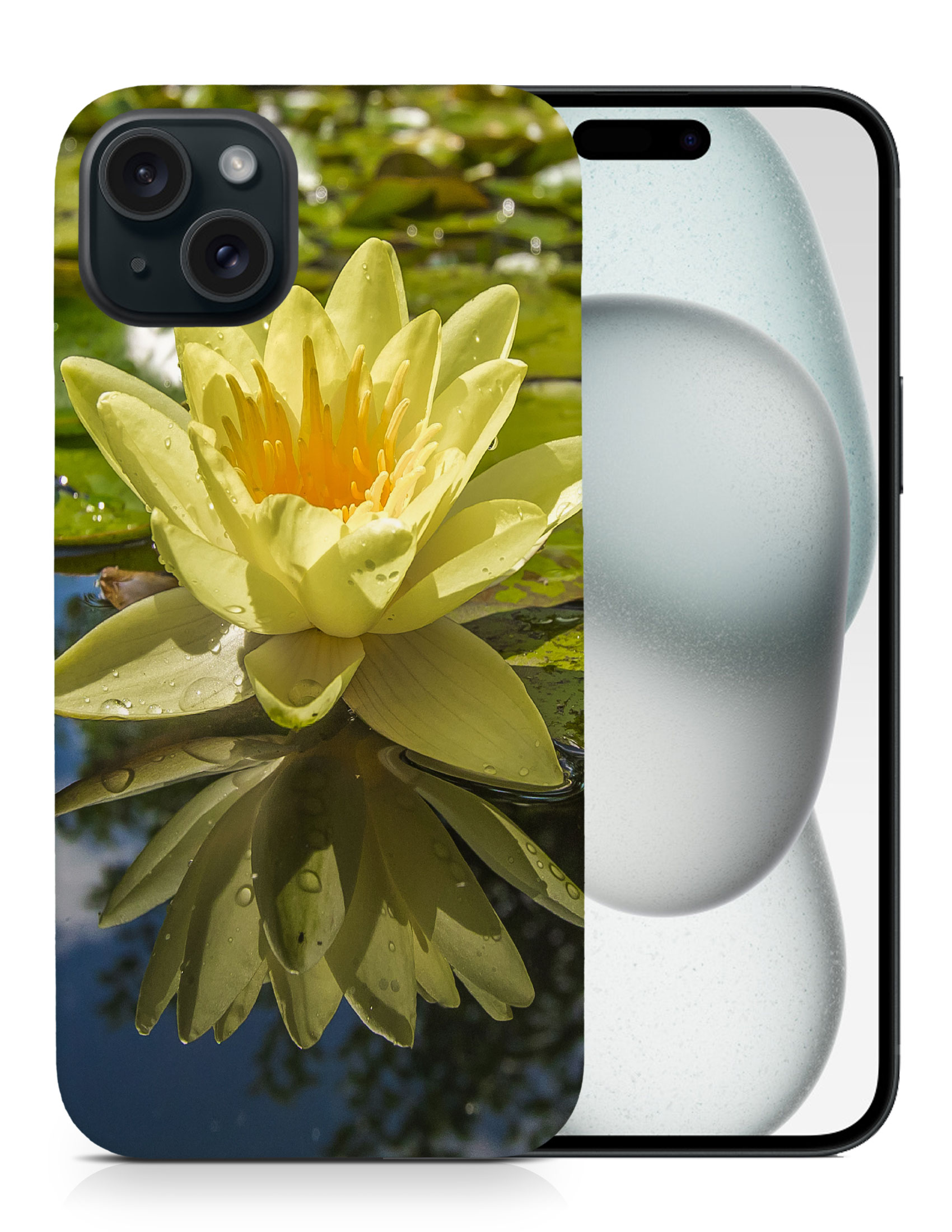 CASE COVER FOR APPLE IPHONE|CUTE FLOWERS ON LILY PAD - Picture 8 of 44