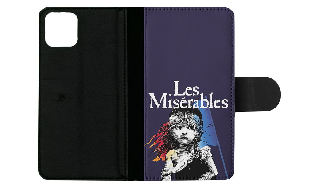 FLIP CASE FOR APPLE IPHONE|LES MISERABLES SKETCH ART #6 - Picture 107 of 193