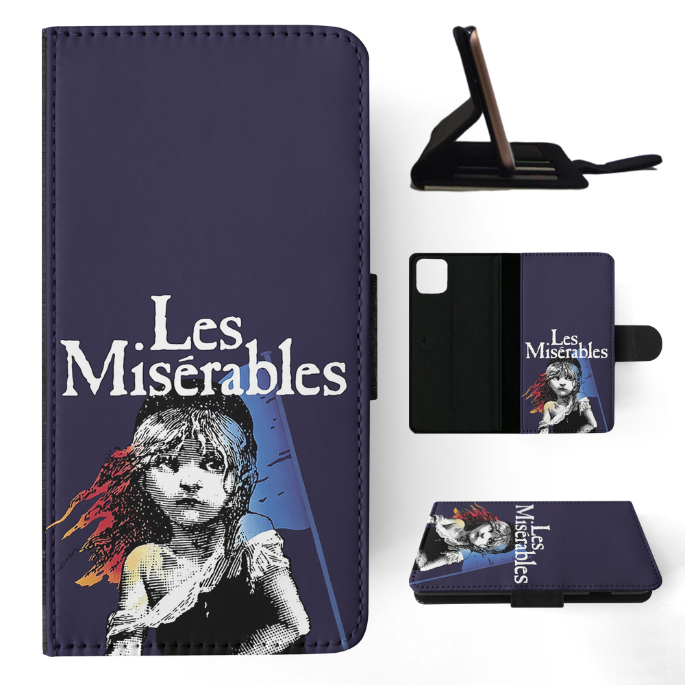 FLIP CASE FOR APPLE IPHONE|LES MISERABLES SKETCH ART #6 - Picture 94 of 193