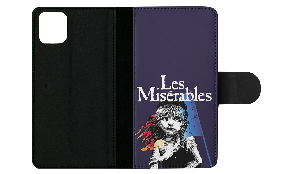 FLIP CASE FOR APPLE IPHONE|LES MISERABLES SKETCH ART #6 - Picture 97 of 193