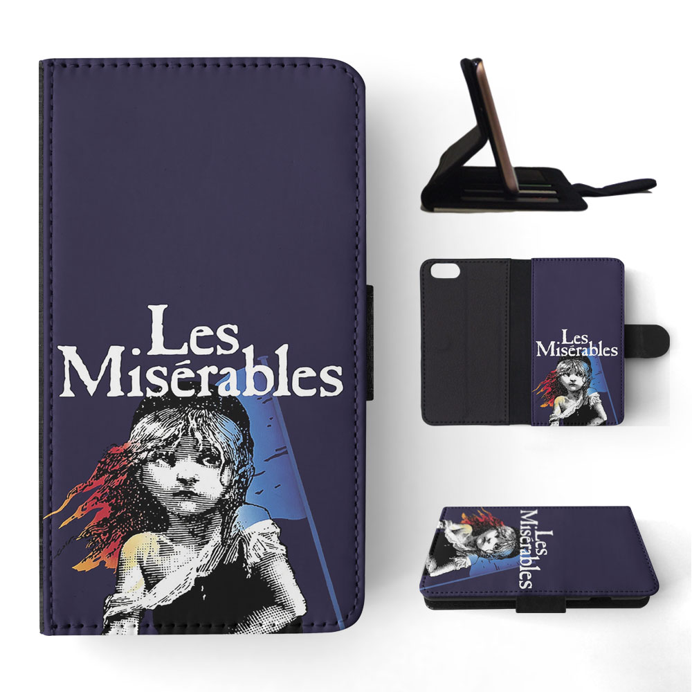 FLIP CASE FOR APPLE IPHONE|LES MISERABLES SKETCH ART #6 - Picture 169 of 193