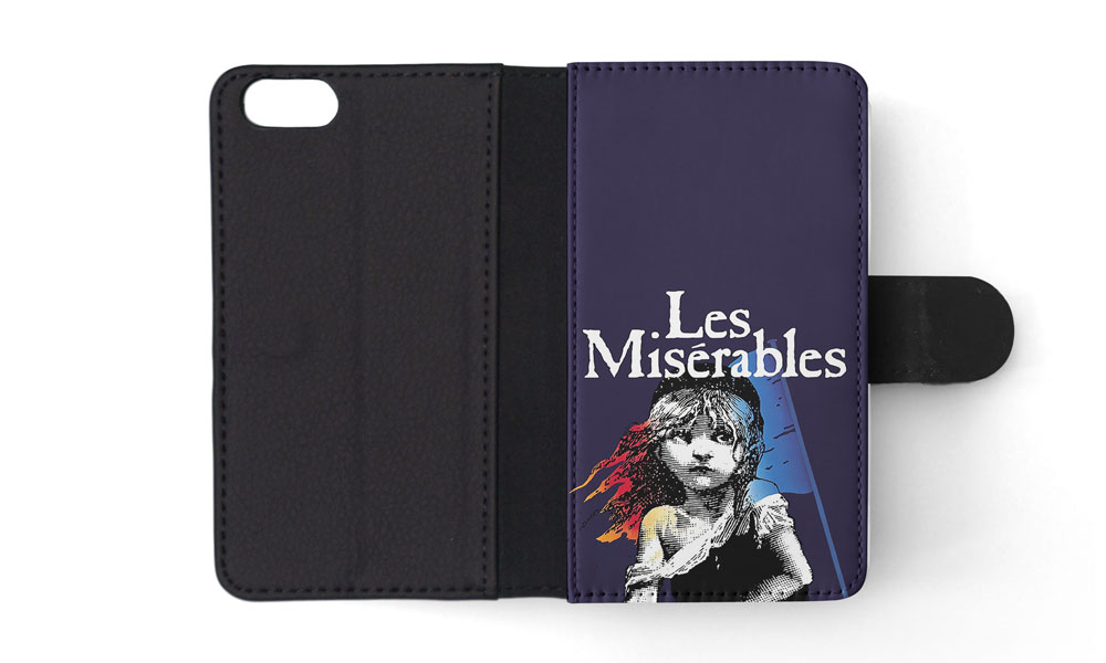 FLIP CASE FOR APPLE IPHONE|LES MISERABLES SKETCH ART #6 - Picture 172 of 193