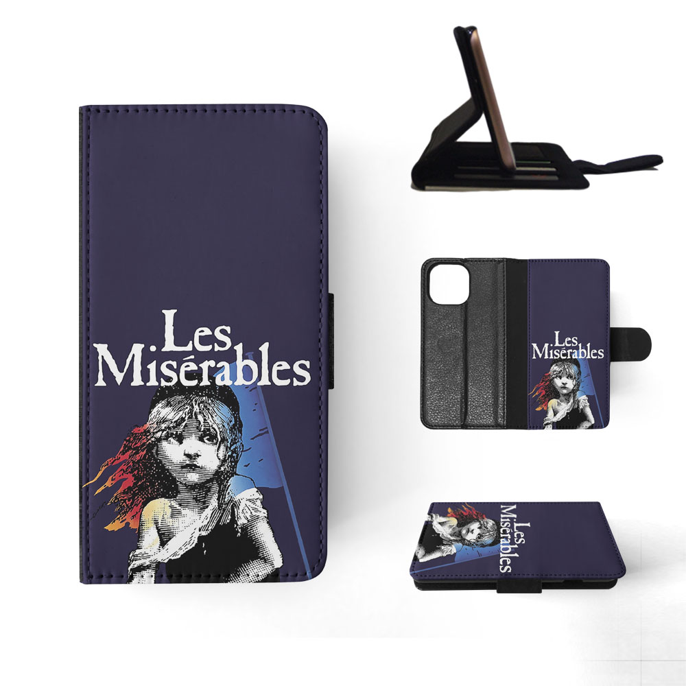 FLIP CASE FOR APPLE IPHONE|LES MISERABLES SKETCH ART #6 - Picture 81 of 193