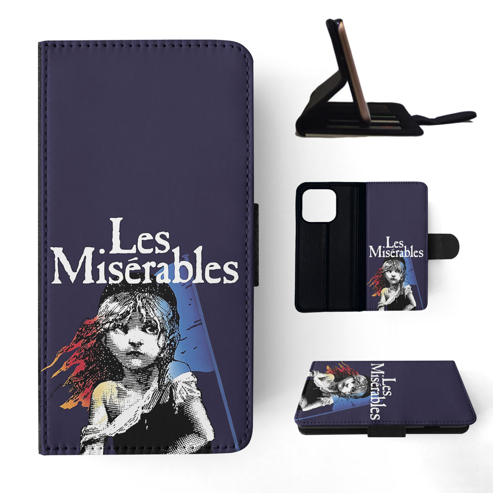 FLIP CASE FOR APPLE IPHONE|LES MISERABLES SKETCH ART #6 - Picture 71 of 193