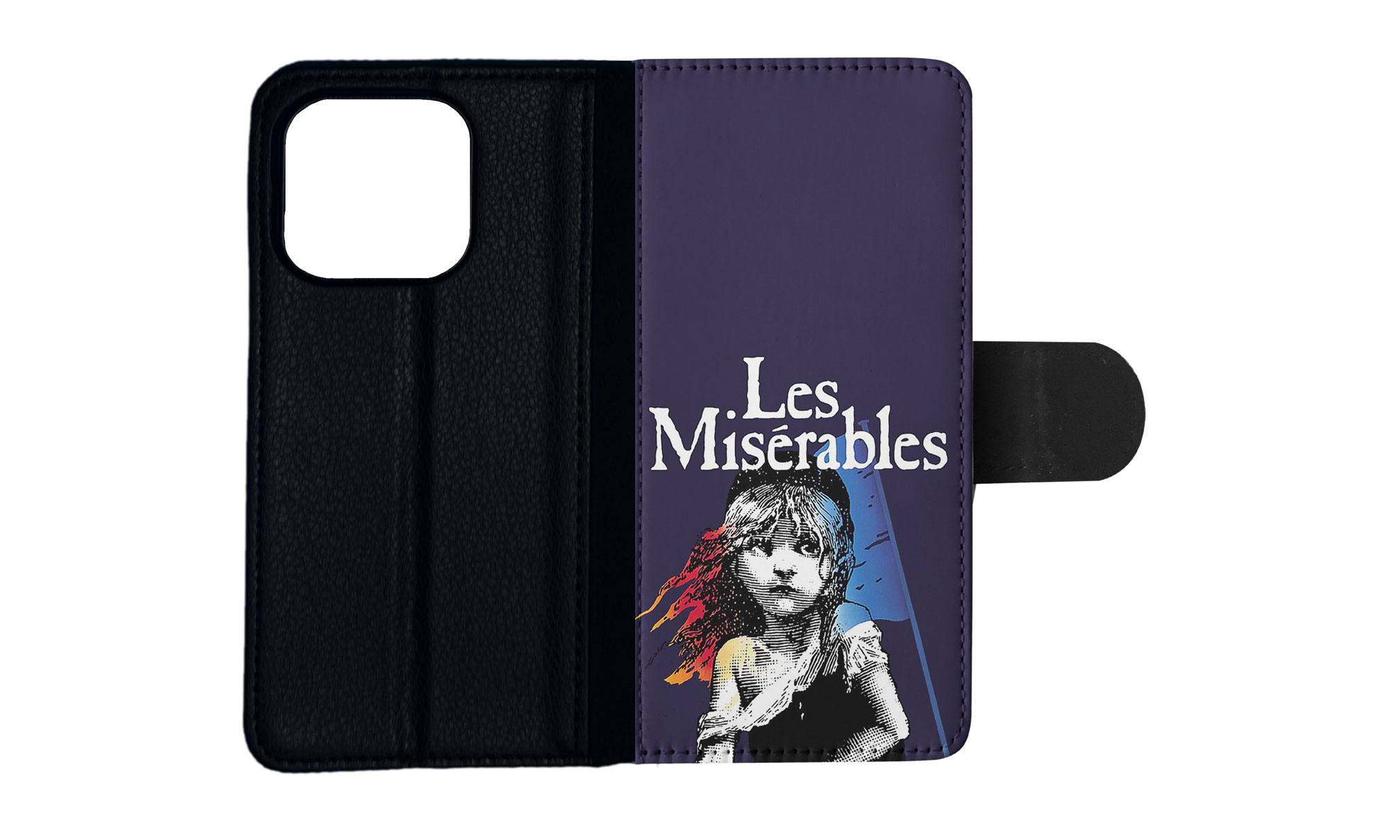 FLIP CASE FOR APPLE IPHONE|LES MISERABLES SKETCH ART #6 - Picture 74 of 193
