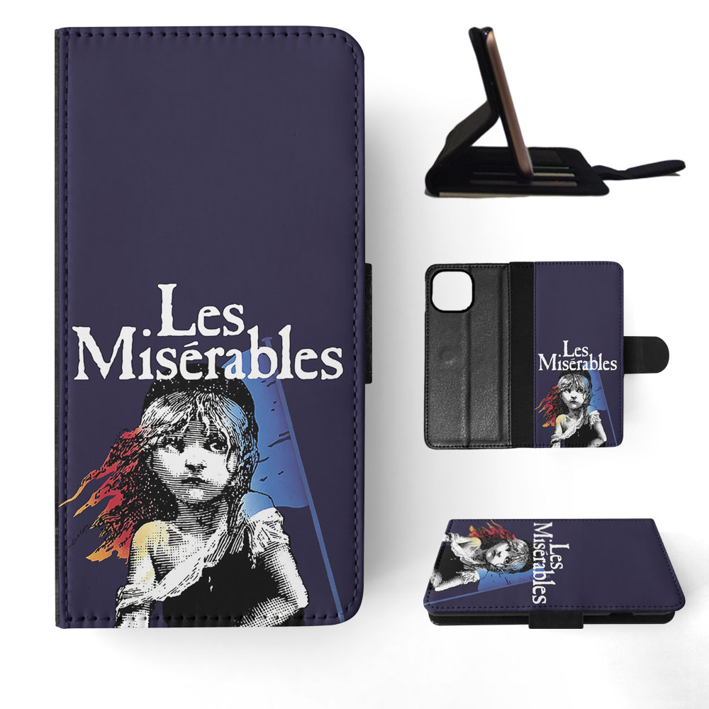 FLIP CASE FOR APPLE IPHONE|LES MISERABLES SKETCH ART #6 - Picture 61 of 193