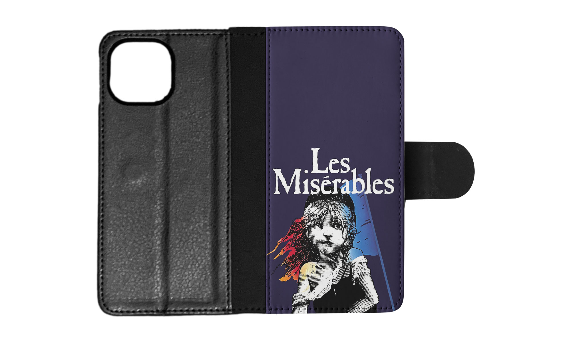 FLIP CASE FOR APPLE IPHONE|LES MISERABLES SKETCH ART #6 - Picture 64 of 193