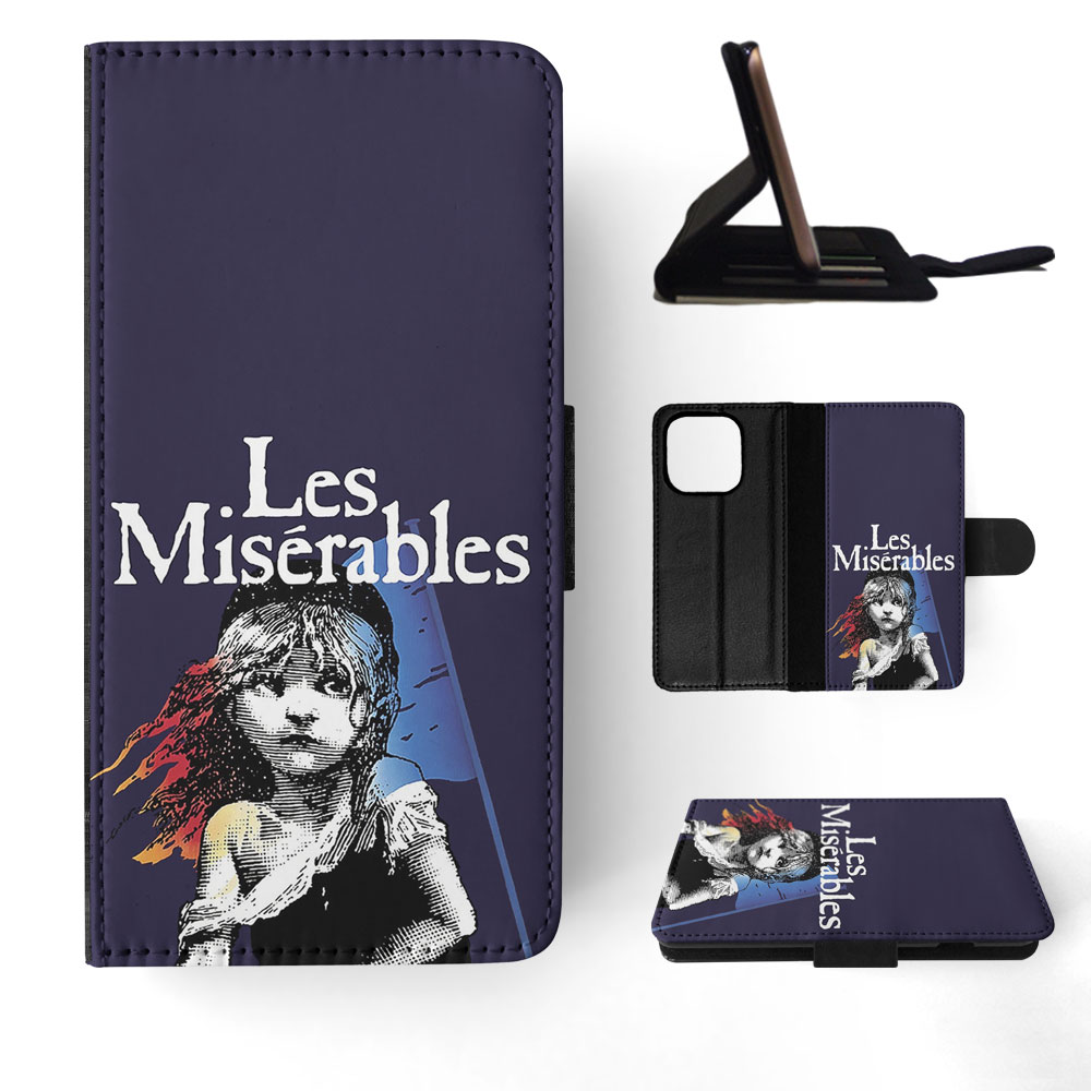 FLIP CASE FOR APPLE IPHONE|LES MISERABLES SKETCH ART #6 - Picture 51 of 193