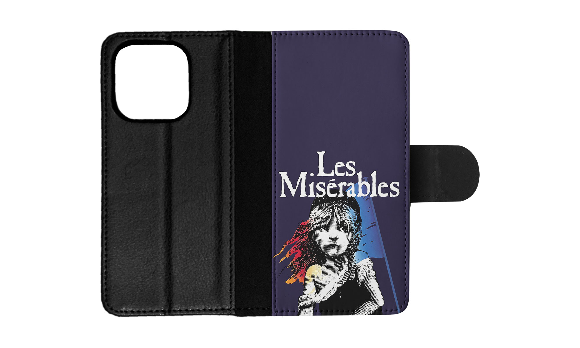 FLIP CASE FOR APPLE IPHONE|LES MISERABLES SKETCH ART #6 - Picture 54 of 193
