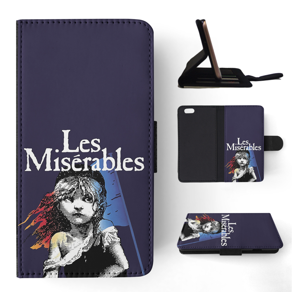 FLIP CASE FOR APPLE IPHONE|LES MISERABLES SKETCH ART #6 - Picture 159 of 193