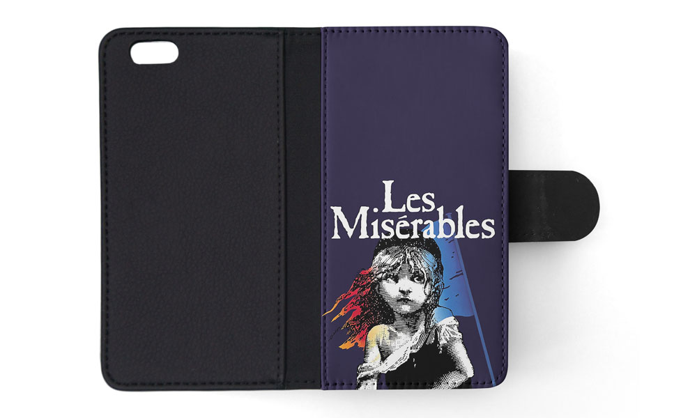 FLIP CASE FOR APPLE IPHONE|LES MISERABLES SKETCH ART #6 - Picture 162 of 193