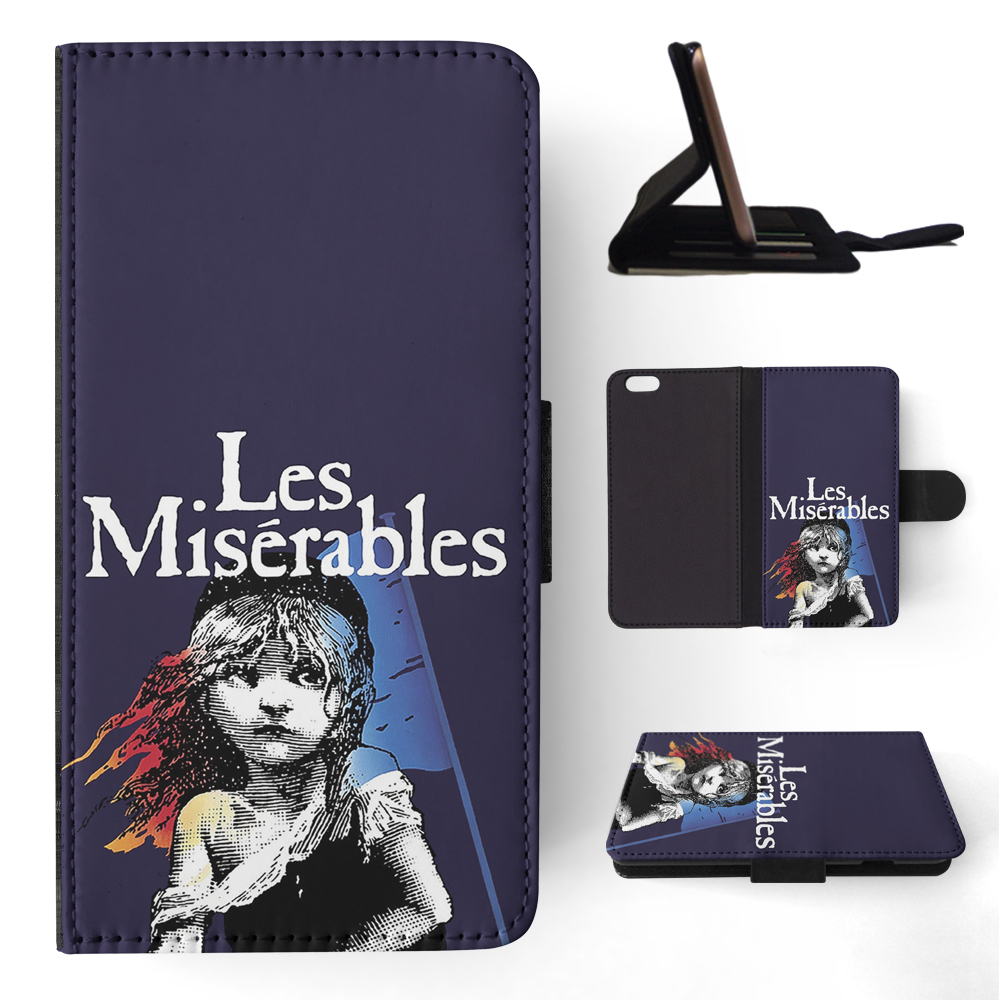 FLIP CASE FOR APPLE IPHONE|LES MISERABLES SKETCH ART #6 - Picture 149 of 193