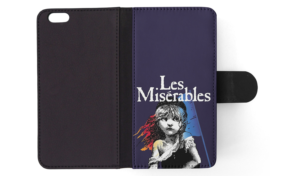 FLIP CASE FOR APPLE IPHONE|LES MISERABLES SKETCH ART #6 - Picture 152 of 193