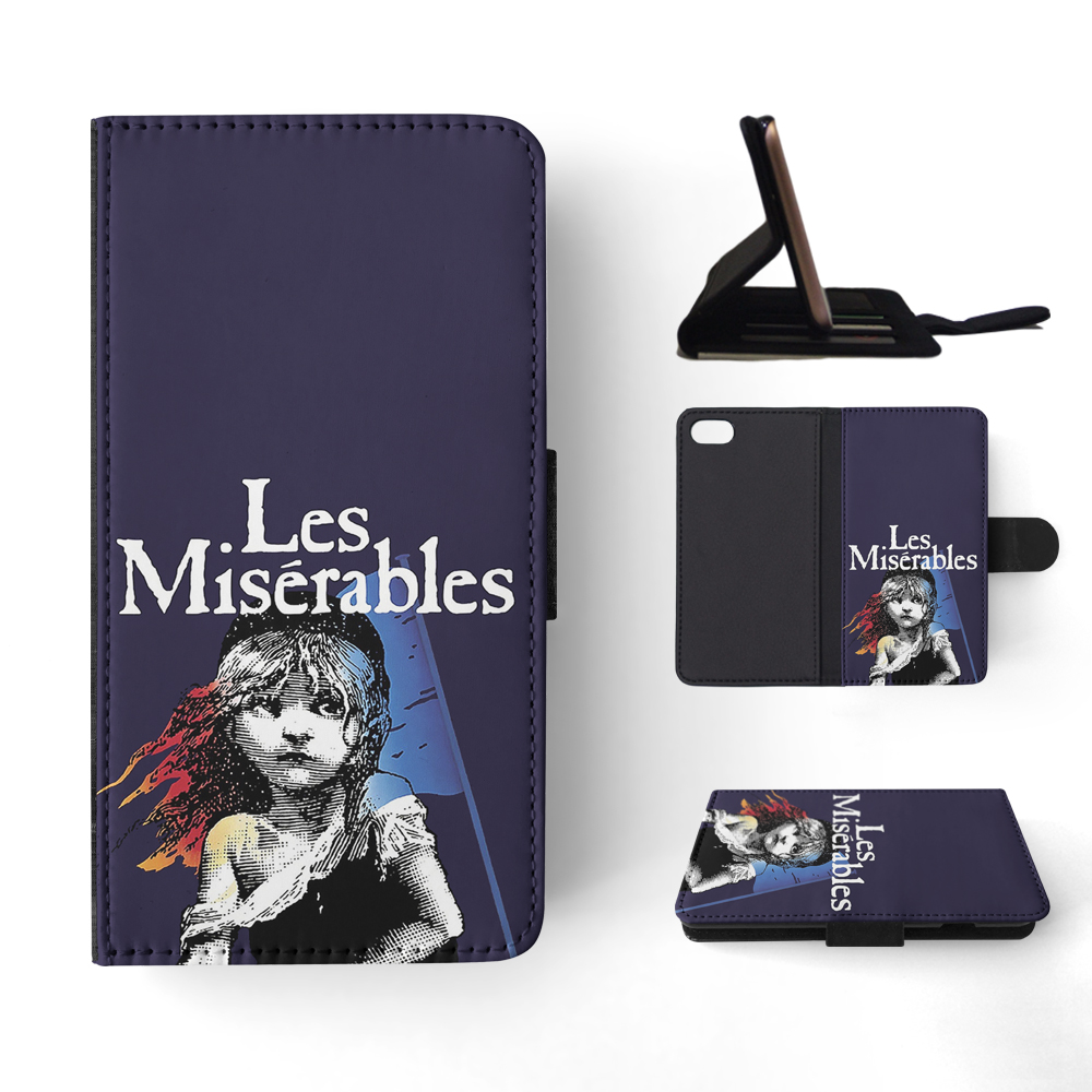 FLIP CASE FOR APPLE IPHONE|LES MISERABLES SKETCH ART #6 - Picture 134 of 193