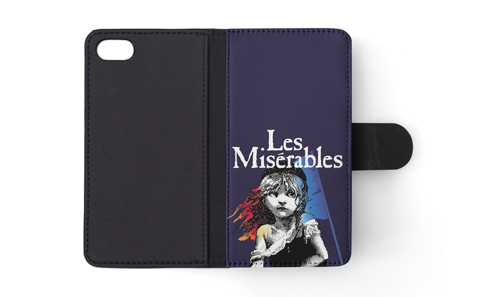 FLIP CASE FOR APPLE IPHONE|LES MISERABLES SKETCH ART #6 - Picture 137 of 193