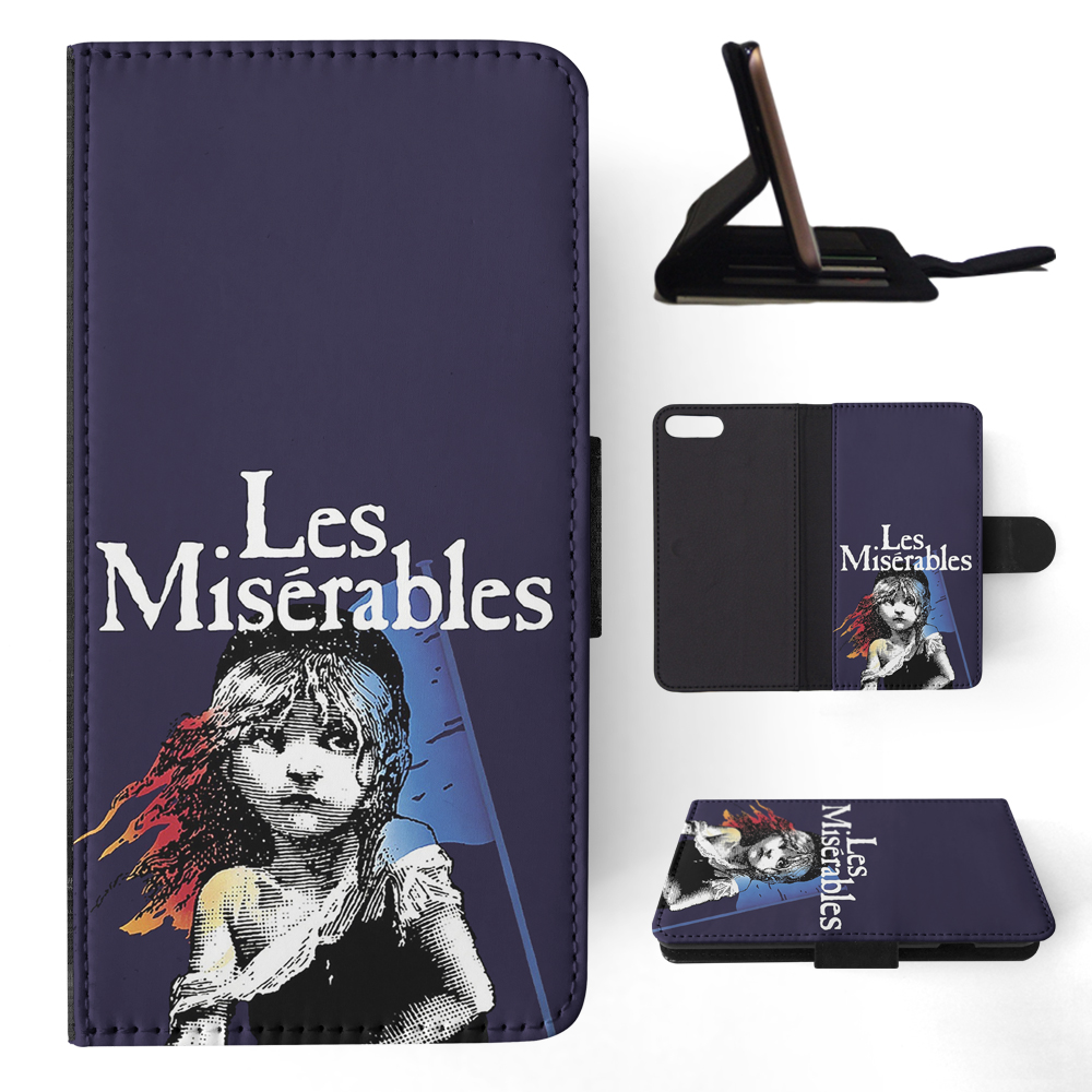 FLIP CASE FOR APPLE IPHONE|LES MISERABLES SKETCH ART #6 - Picture 129 of 193