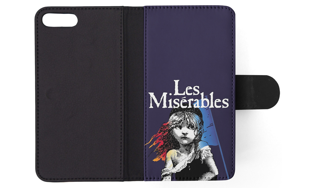 FLIP CASE FOR APPLE IPHONE|LES MISERABLES SKETCH ART #6 - Picture 132 of 193