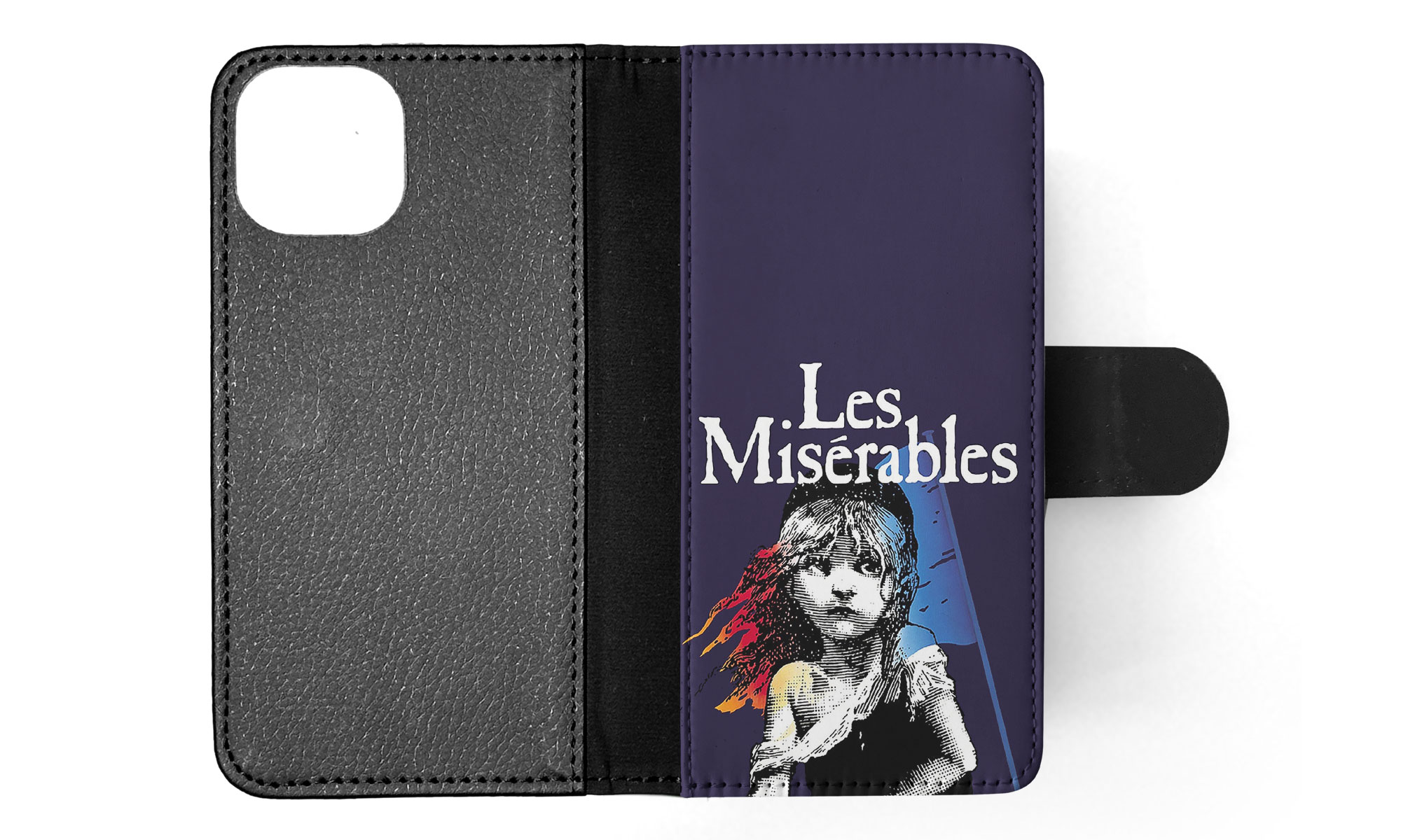 FLIP CASE FOR APPLE IPHONE|LES MISERABLES SKETCH ART #6 - Picture 44 of 193