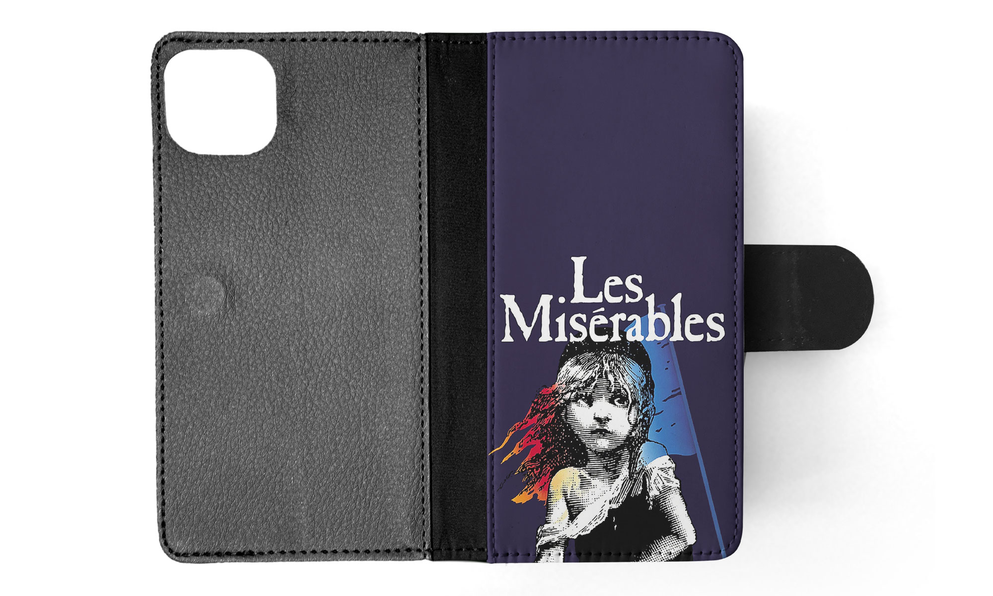 FLIP CASE FOR APPLE IPHONE|LES MISERABLES SKETCH ART #6 - Picture 39 of 193