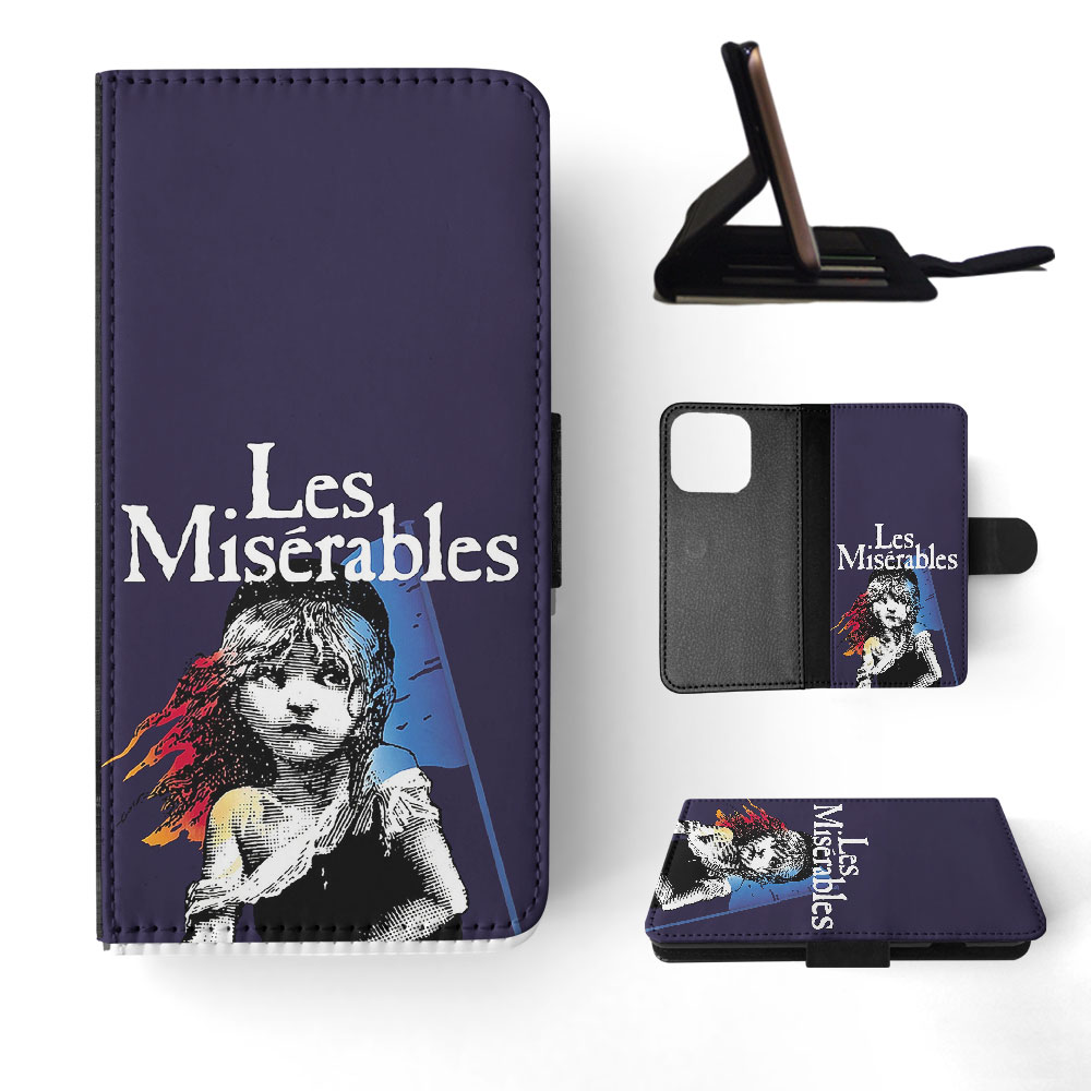 FLIP CASE FOR APPLE IPHONE|LES MISERABLES SKETCH ART #6 - Picture 31 of 193