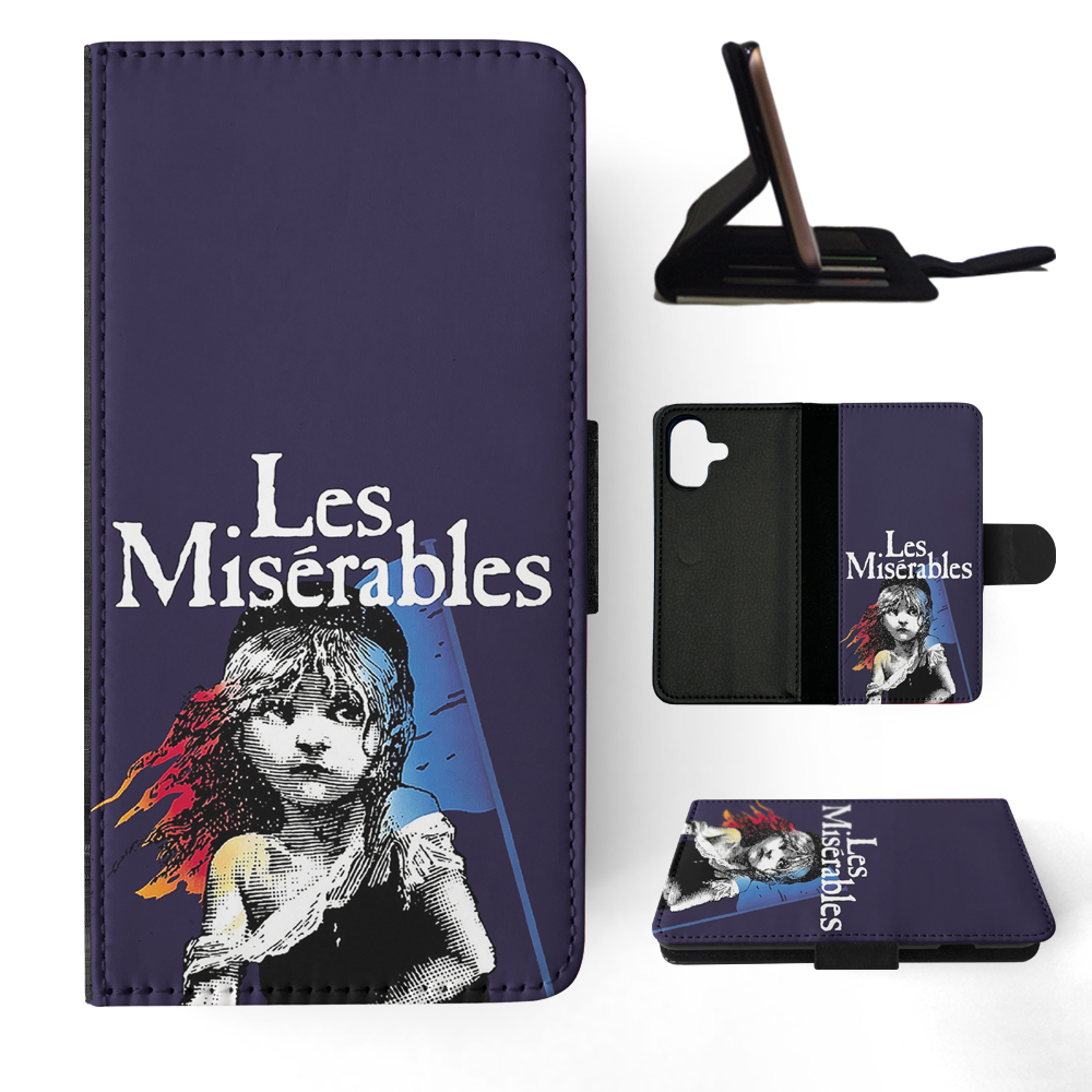 FLIP CASE FOR APPLE IPHONE|LES MISERABLES SKETCH ART #6 - Picture 21 of 193