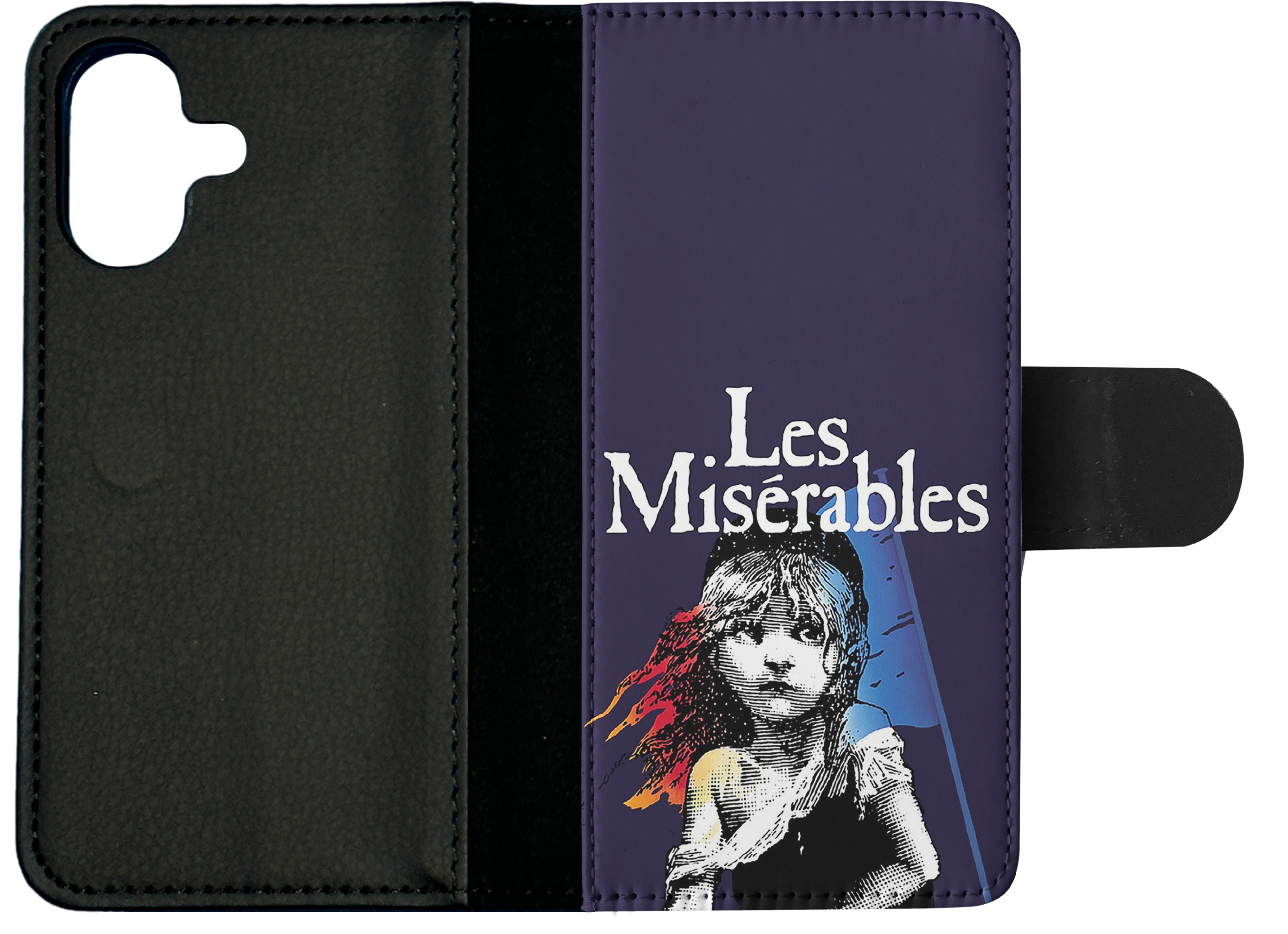 FLIP CASE FOR APPLE IPHONE|LES MISERABLES SKETCH ART #6 - Picture 24 of 193