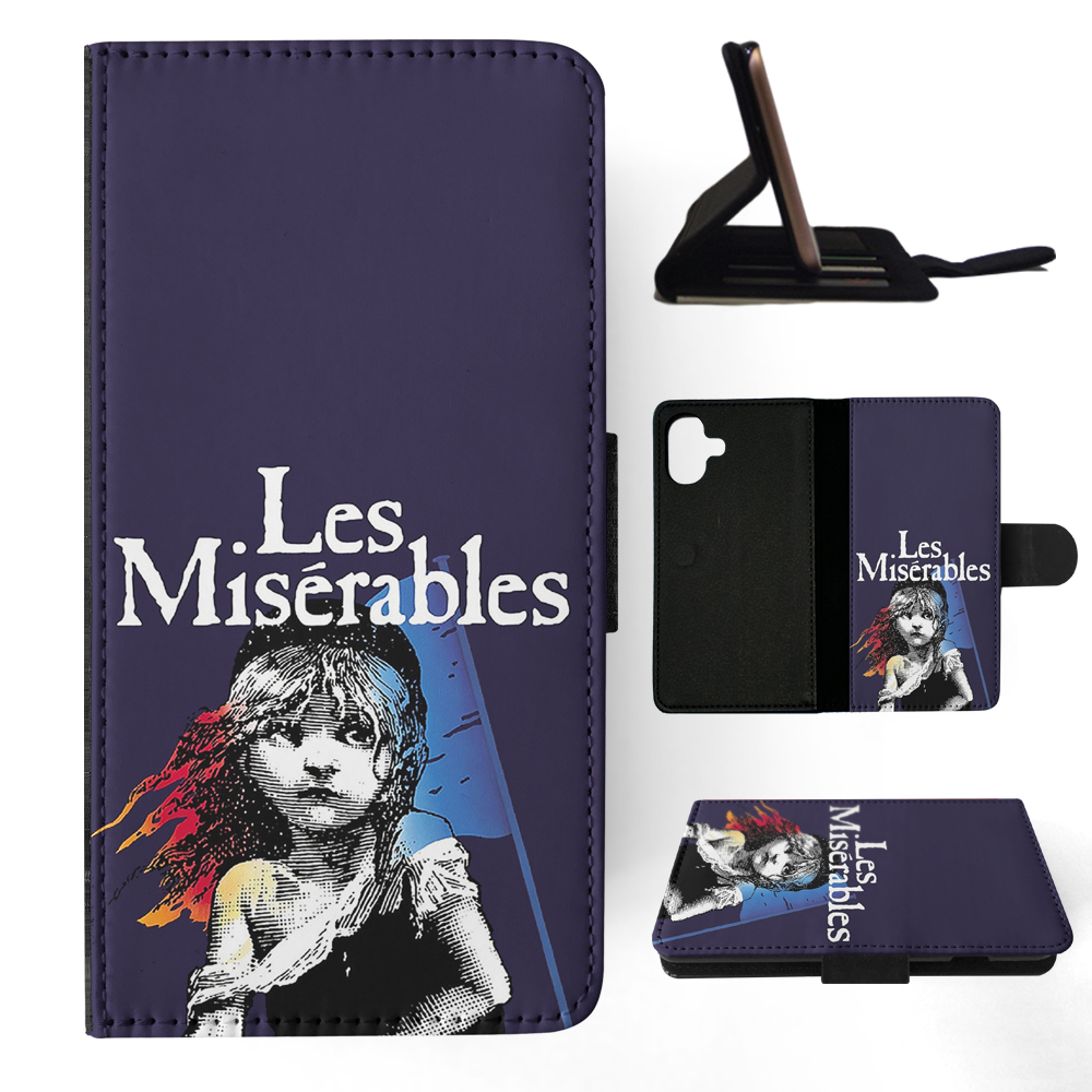 FLIP CASE FOR APPLE IPHONE|LES MISERABLES SKETCH ART #6 - Picture 16 of 193
