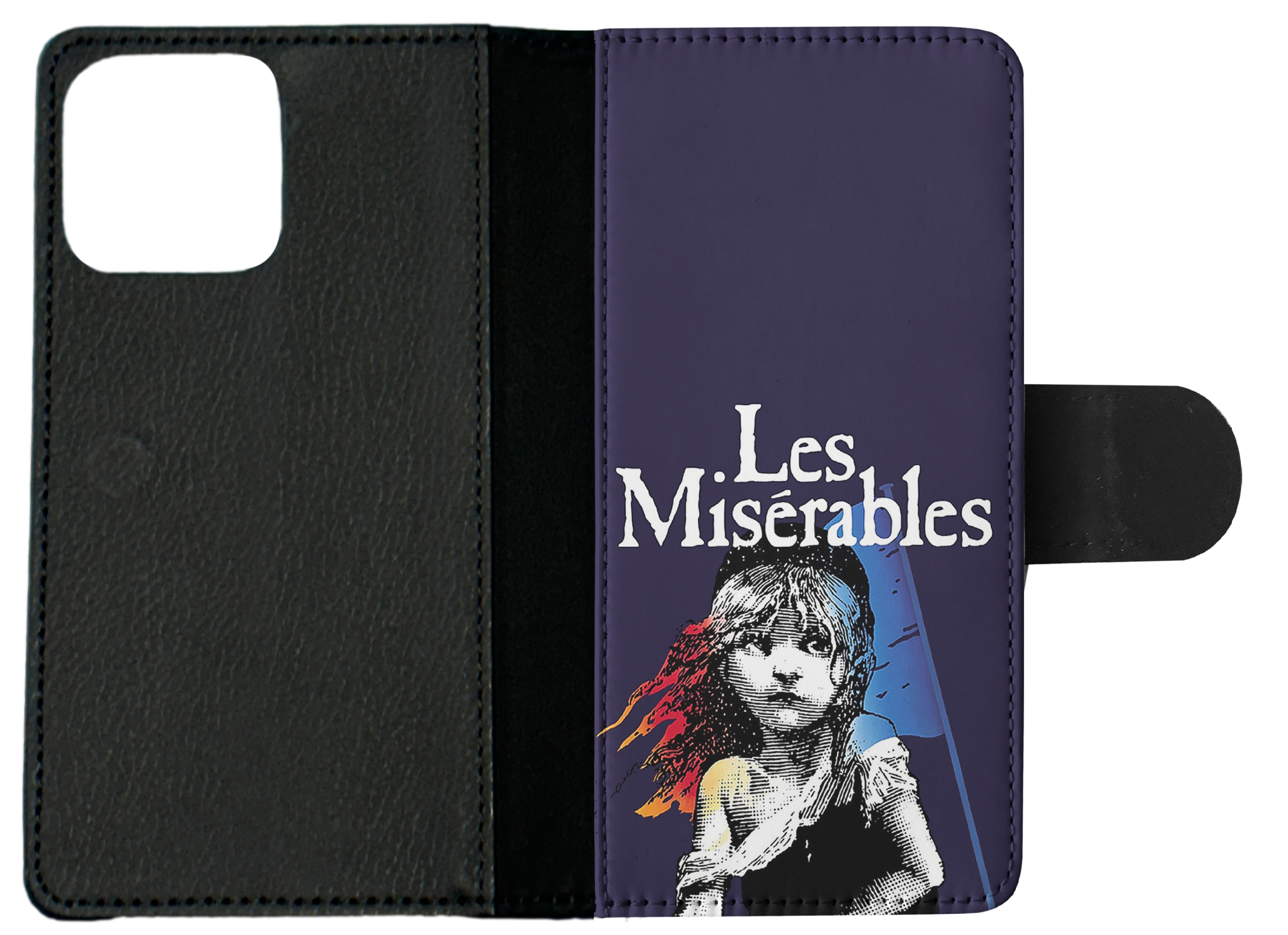 FLIP CASE FOR APPLE IPHONE|LES MISERABLES SKETCH ART #6 - Picture 9 of 193