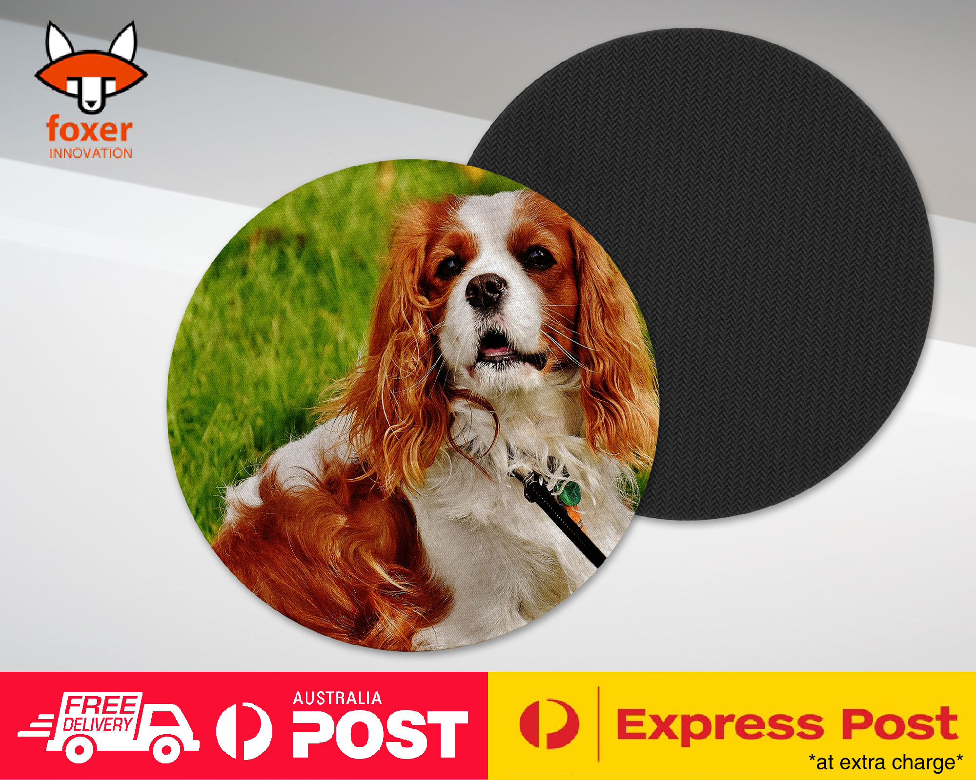 COASTER COFFEE DRINKING MAT|CUTE COCKER SPANIEL DOG PUPPY #1