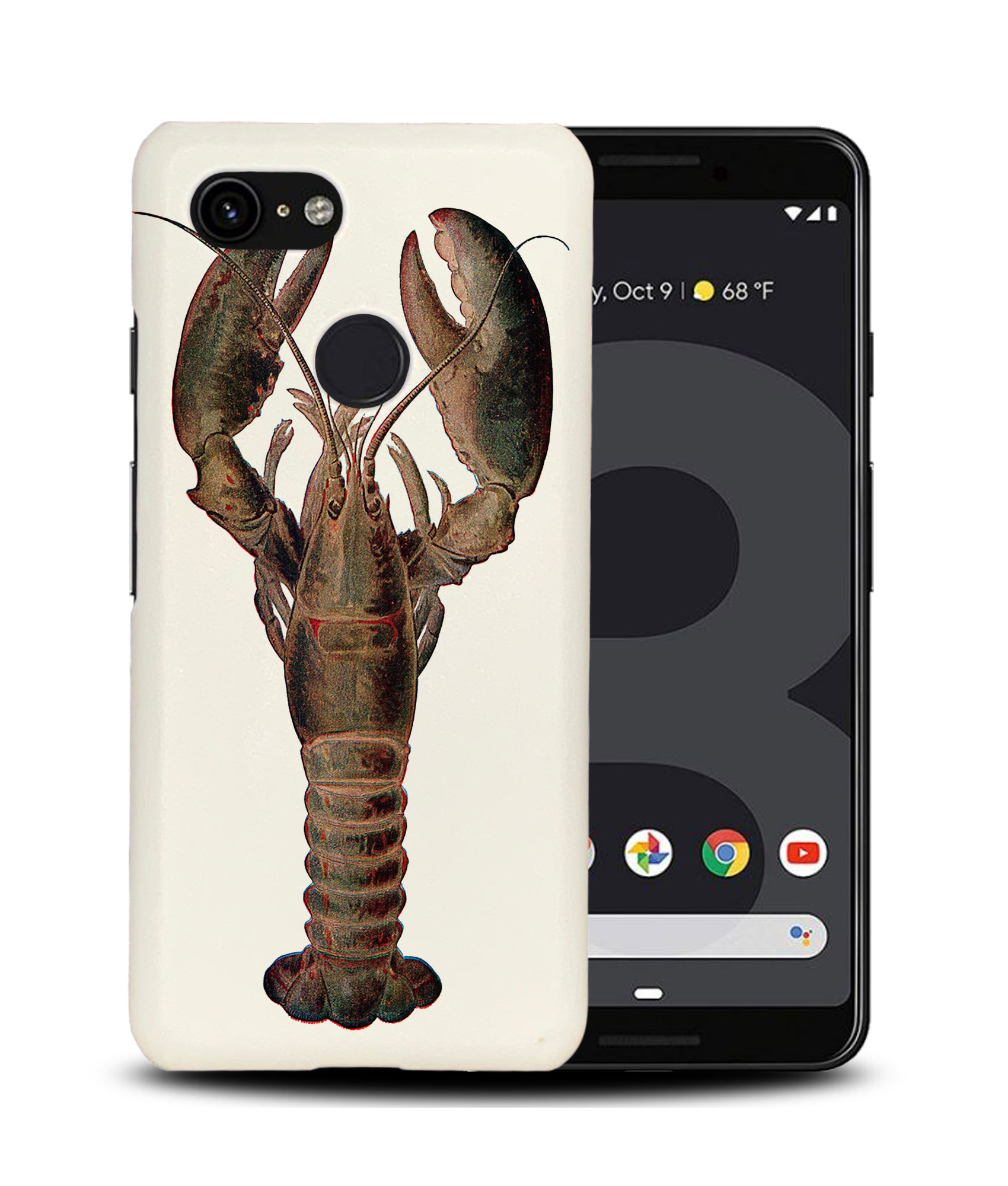 FUNDA PARA GOOGLE PIXEL|DIBUJO DE LANGOSTA DIBUJO ARTÍSTICO - Imagen 7 de 11