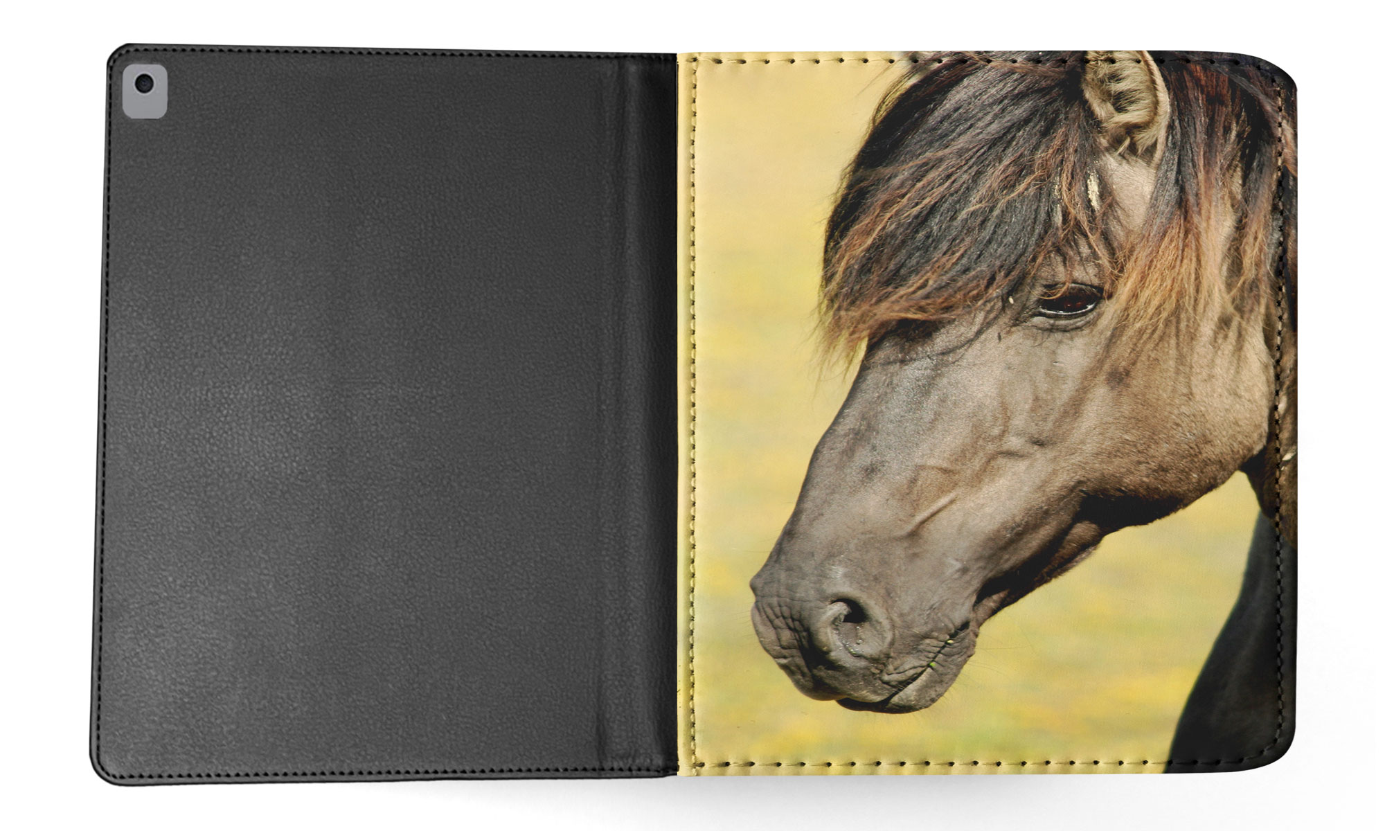 CASE COVER FOR APPLE IPAD|BEAUTIFUL BLACK HORSE ANIMAL #1 - 第 24/55 張圖片