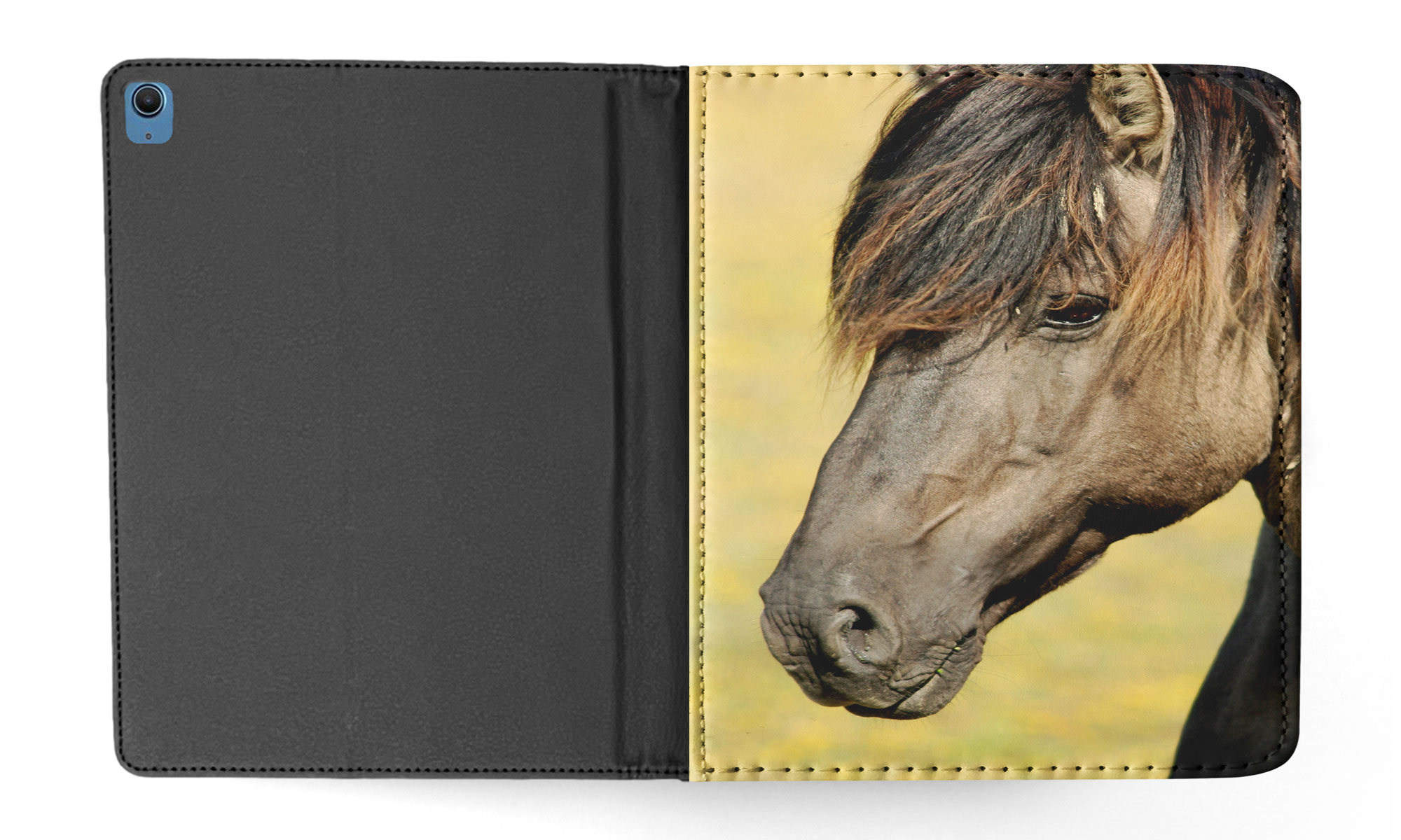 CASE COVER FOR APPLE IPAD|BEAUTIFUL BLACK HORSE ANIMAL #1 - 第 14/55 張圖片