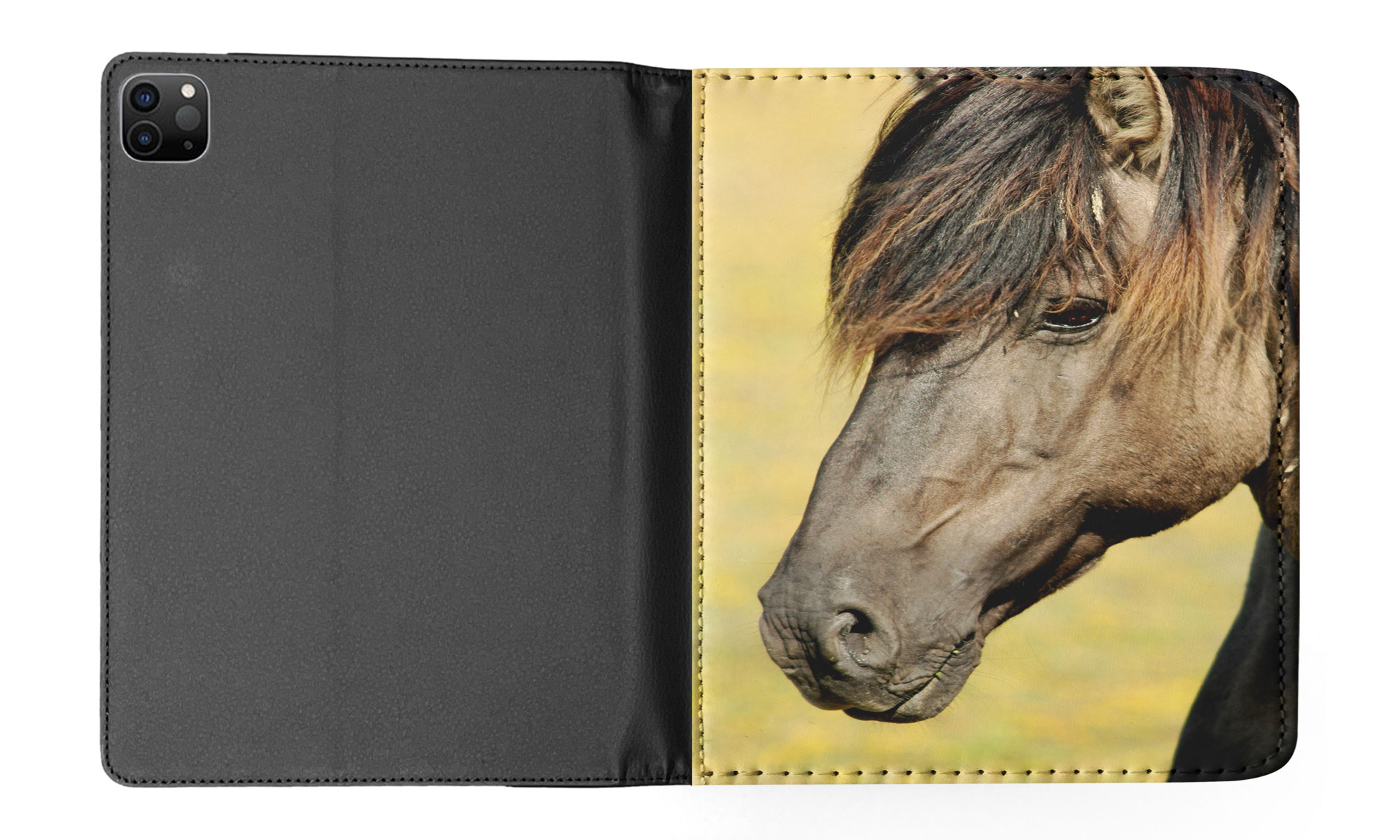 CASE COVER FOR APPLE IPAD|BEAUTIFUL BLACK HORSE ANIMAL #1 - 第 39/55 張圖片