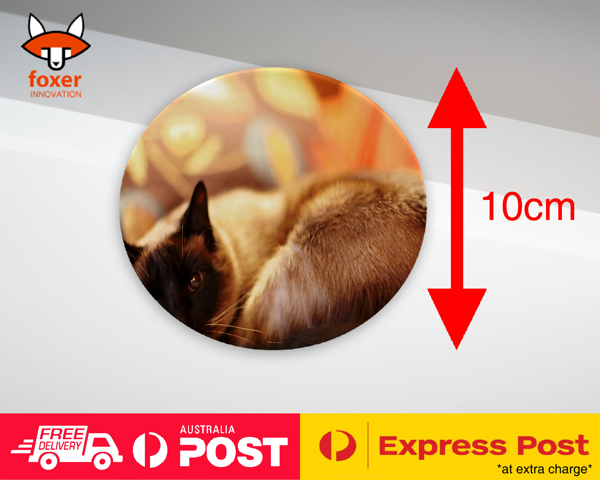 COASTER COFFEE DRINKING MAT|CUTE SIAMESE CAT KITTEN #3