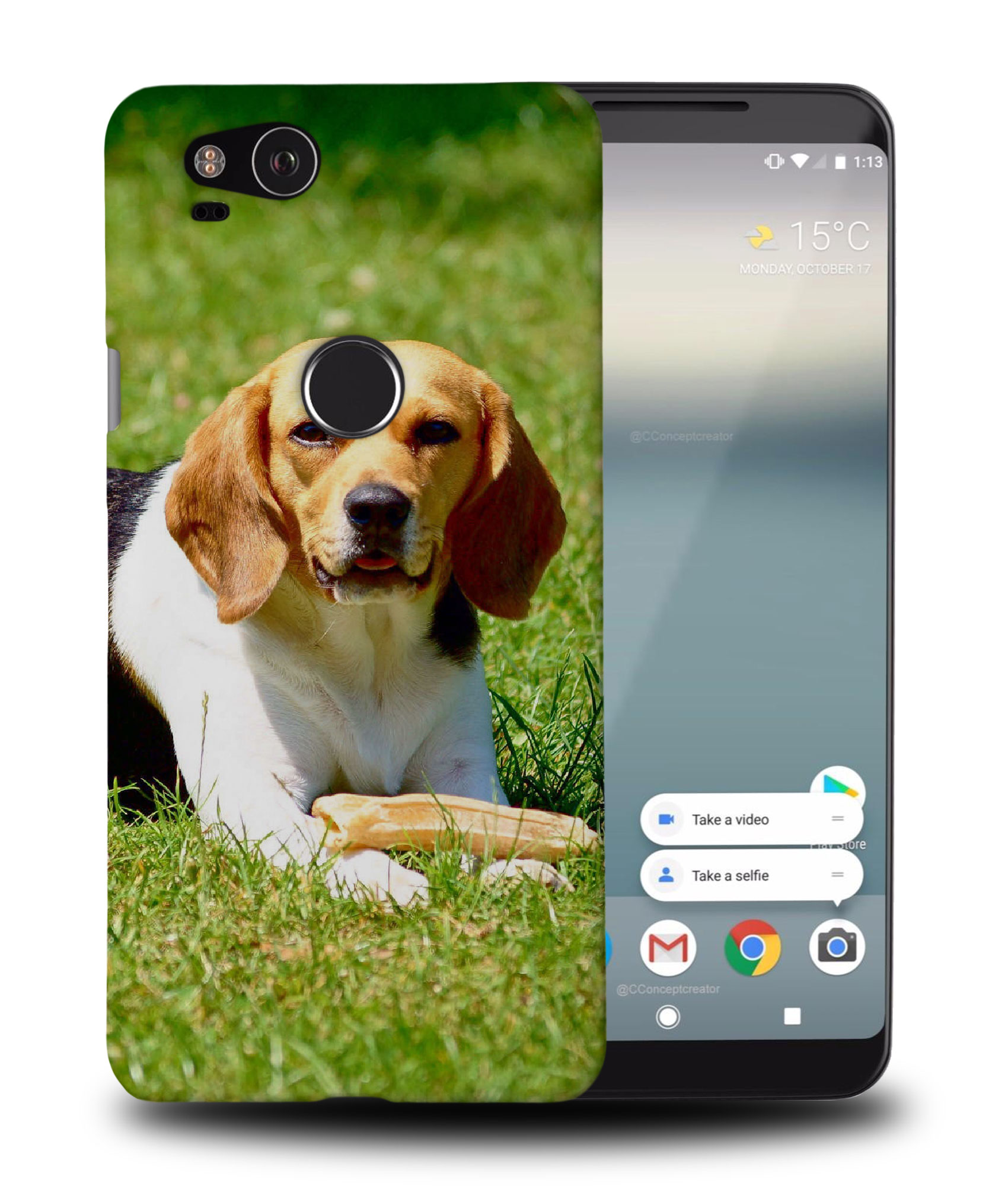 CASE COVER FOR GOOGLE PIXEL|CUTE ADORABLE BEAGLE DOG PUPPY #2 - 第 9/11 張圖片
