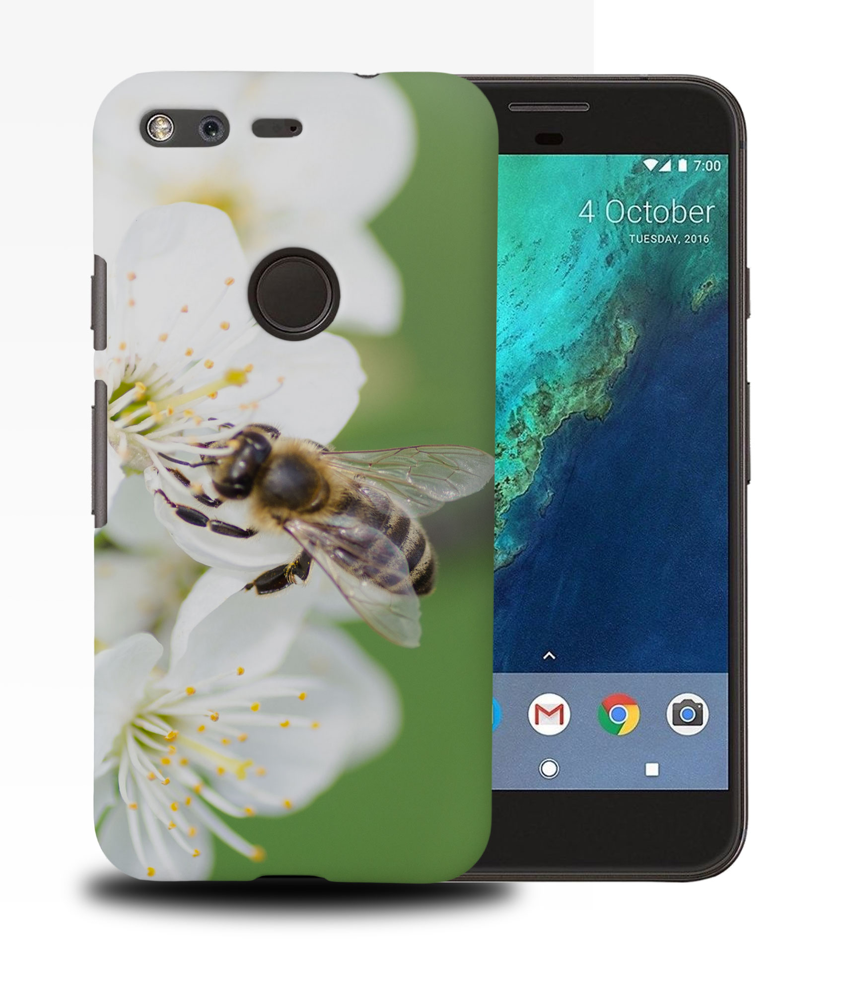 FUNDA FUNDA PARA GOOGLE PIXEL|FLOR POLINIZADORA DE INSECTOS ABEJA #14 - Imagen 11 de 11