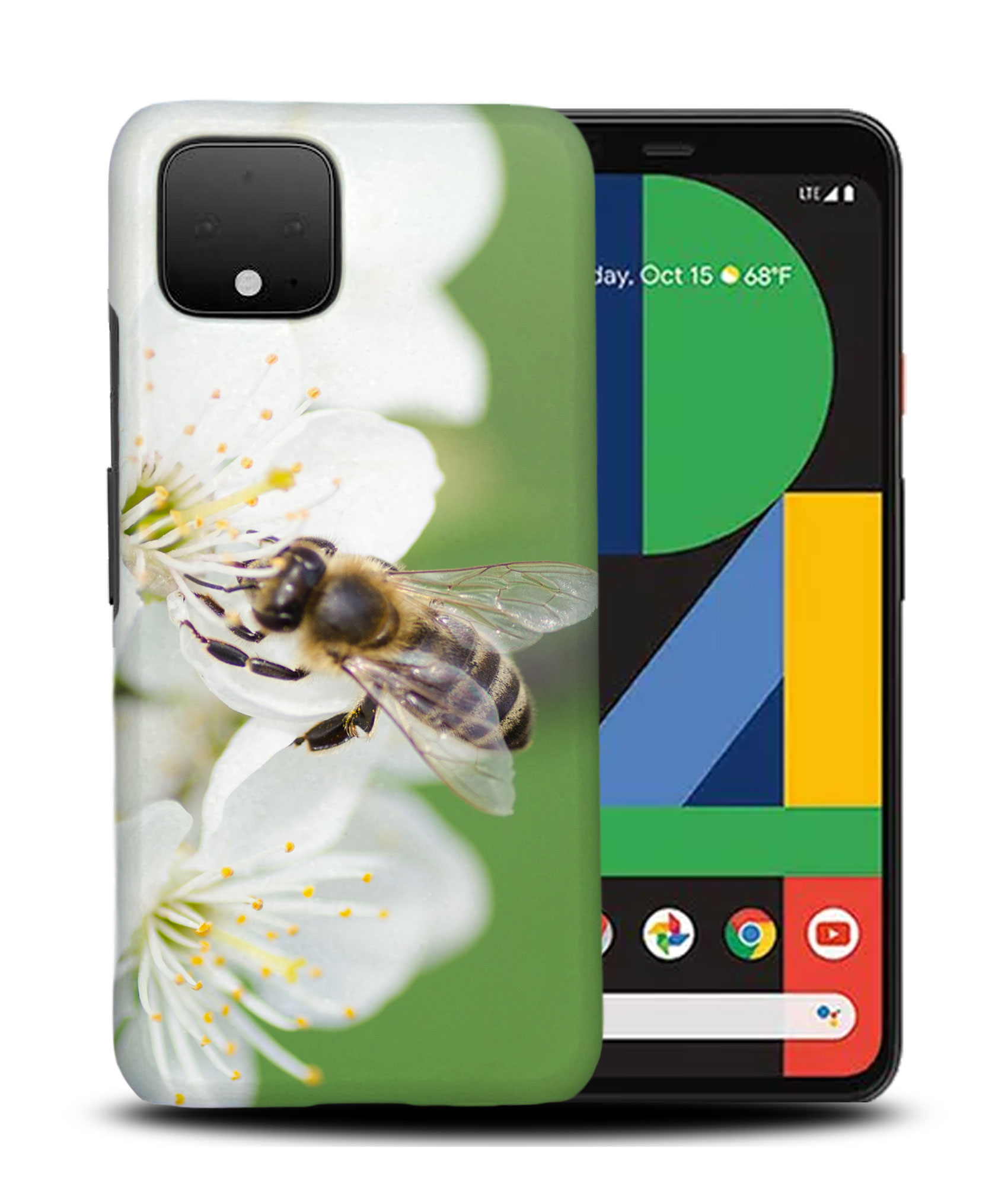 FUNDA FUNDA PARA GOOGLE PIXEL|FLOR POLINIZADORA DE INSECTOS ABEJA #14 - Imagen 5 de 11