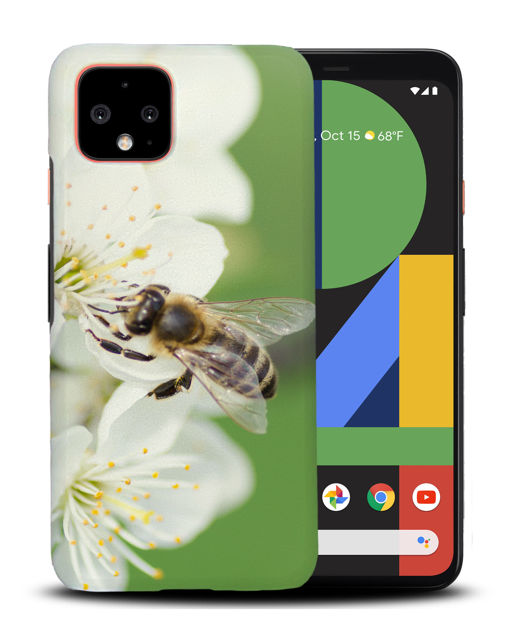 FUNDA FUNDA PARA GOOGLE PIXEL|FLOR POLINIZADORA DE INSECTOS ABEJA #14 - Imagen 4 de 11