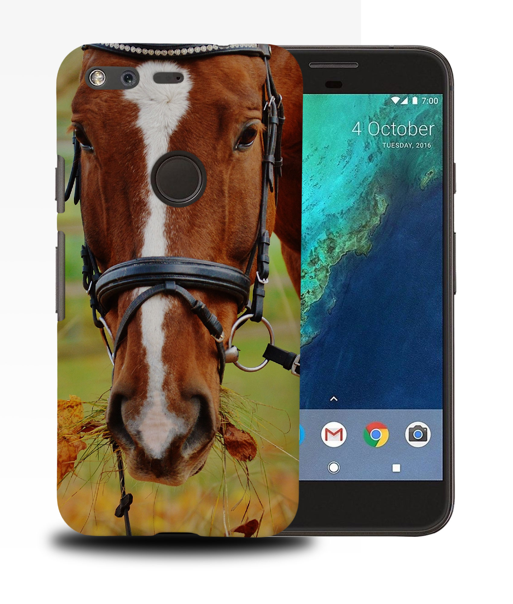 CASE COVER FOR GOOGLE PIXEL|BEAUTIFUL BROWN HORSE ANIMAL #5 - Picture 11 of 11