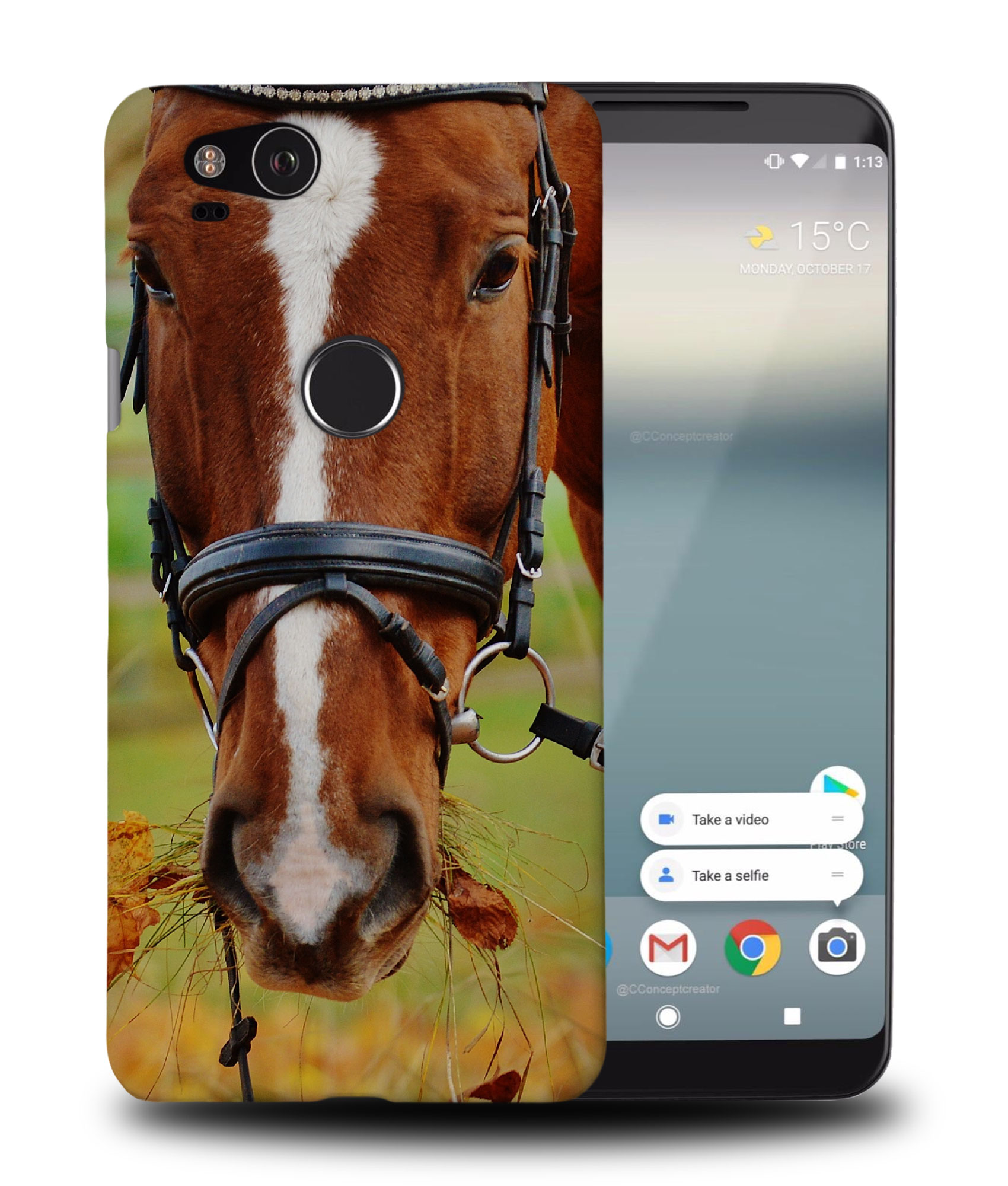 CASE COVER FOR GOOGLE PIXEL|BEAUTIFUL BROWN HORSE ANIMAL #5 - Picture 9 of 11
