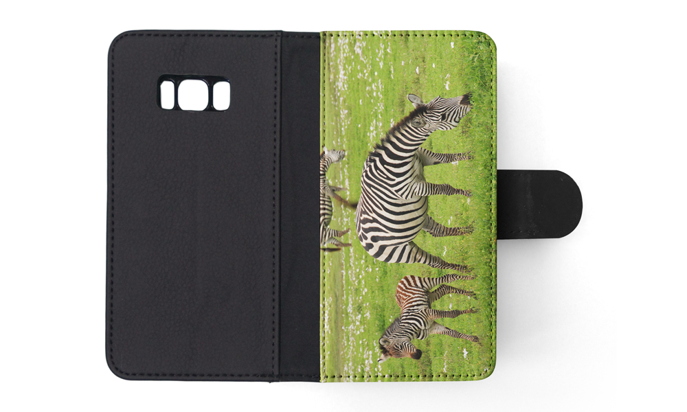 FLIP CASE FOR SAMSUNG GALAXY|AFRICAN ZEBRA ANIMAL WITH FOAL - Picture 109 of 120