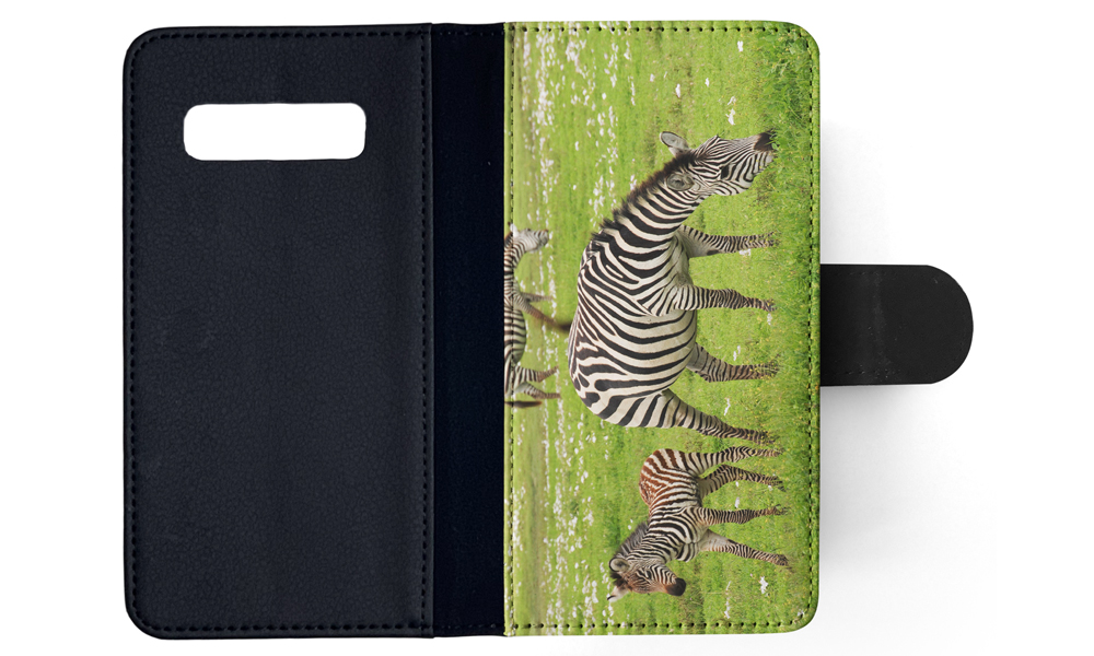 FLIP CASE FOR SAMSUNG GALAXY|AFRICAN ZEBRA ANIMAL WITH FOAL - Picture 84 of 120