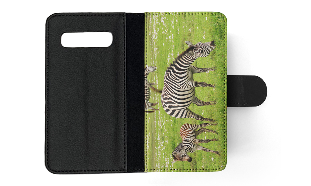 FLIP CASE FOR SAMSUNG GALAXY|AFRICAN ZEBRA ANIMAL WITH FOAL - Picture 89 of 120